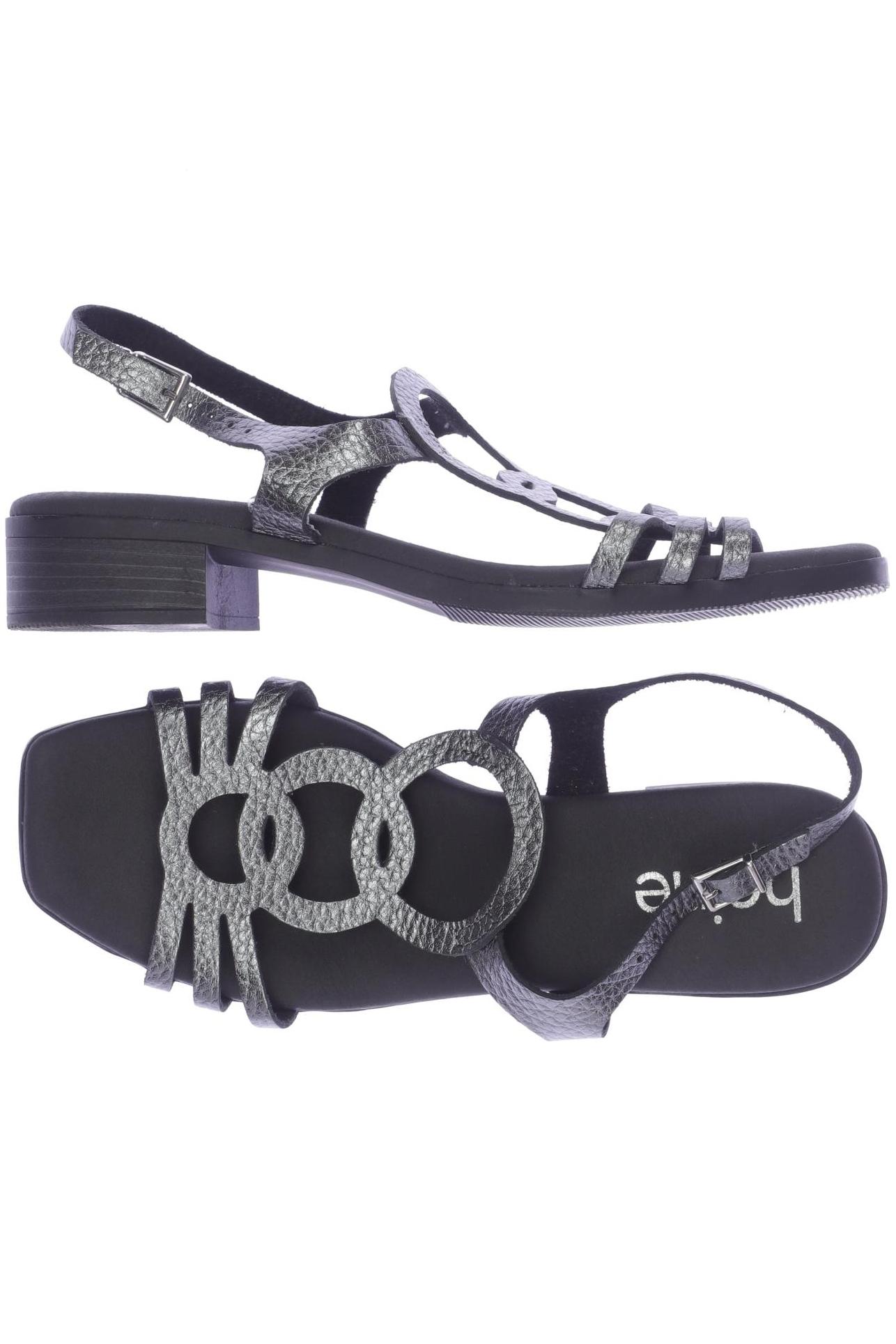 

Heine Damen Sandale, grau, Gr. 38