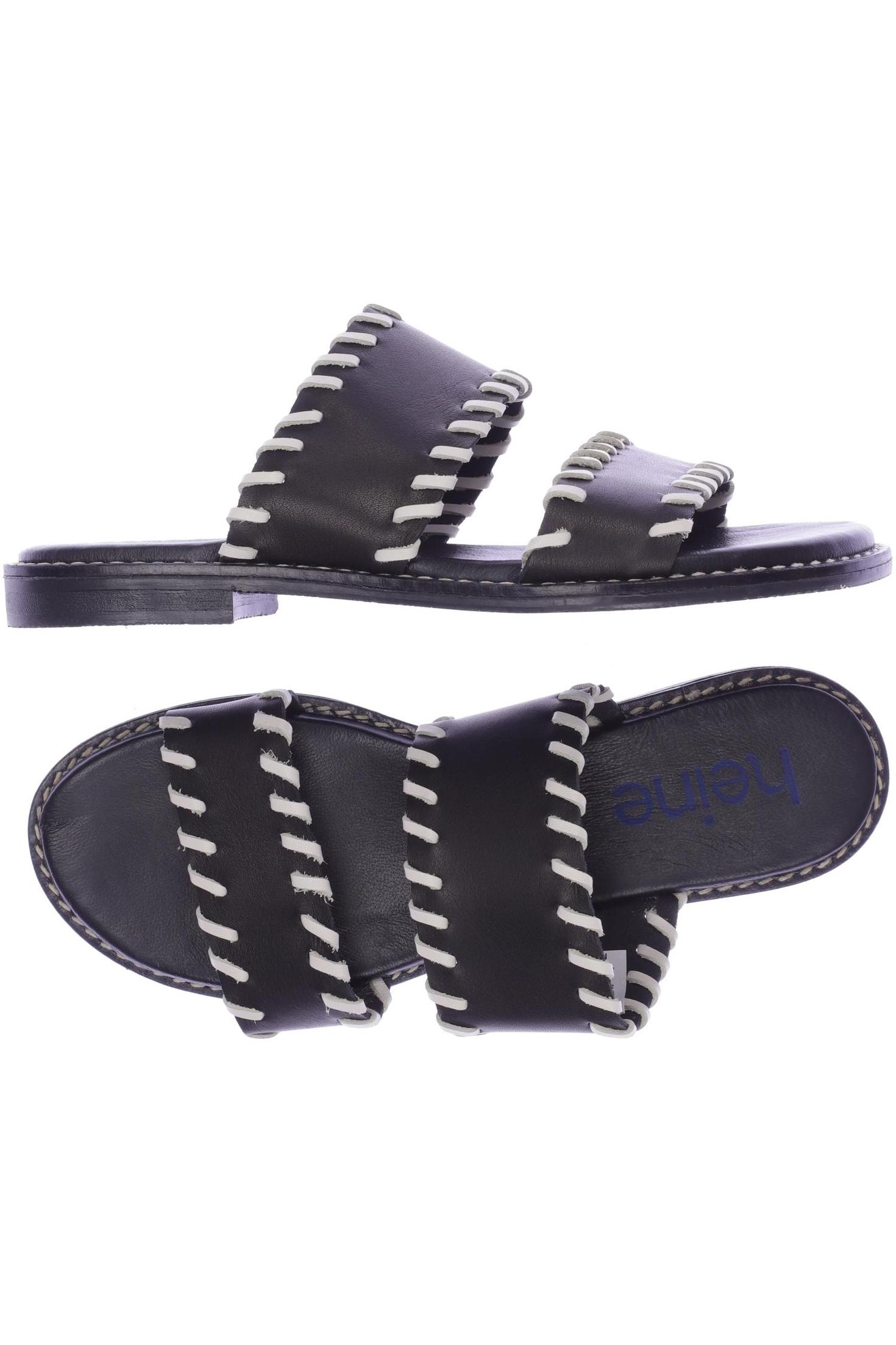 

Heine Damen Sandale, schwarz, Gr. 36