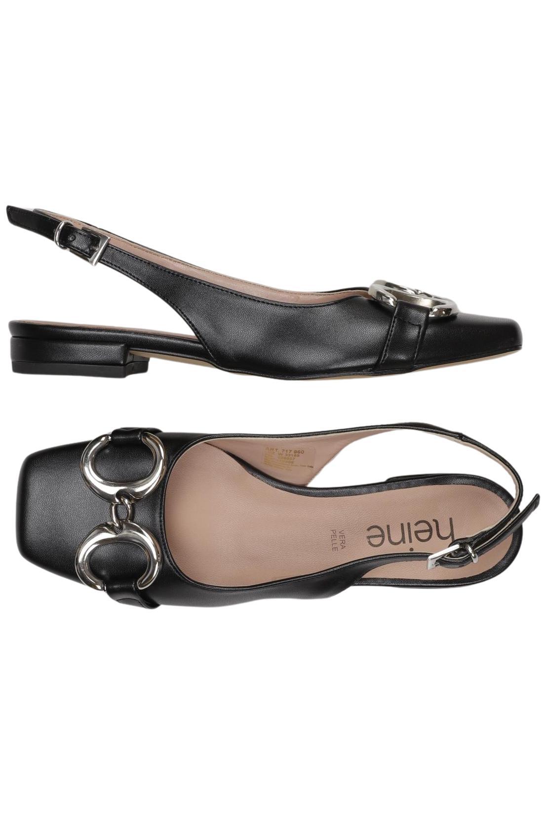 

Heine Damen Sandale, schwarz, Gr. 35