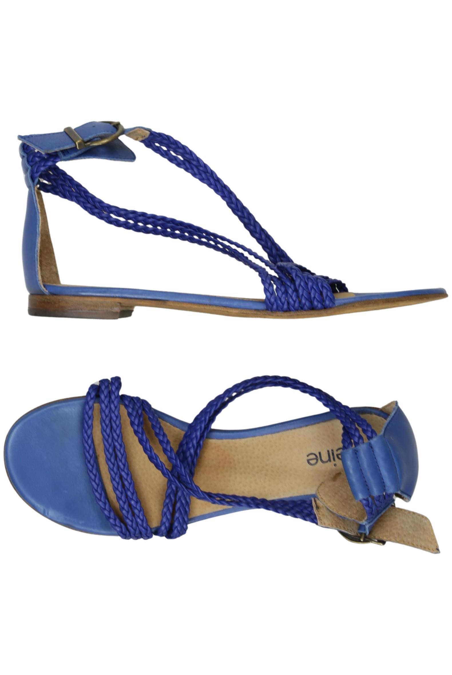 

Heine Damen Sandale, blau, Gr. 41