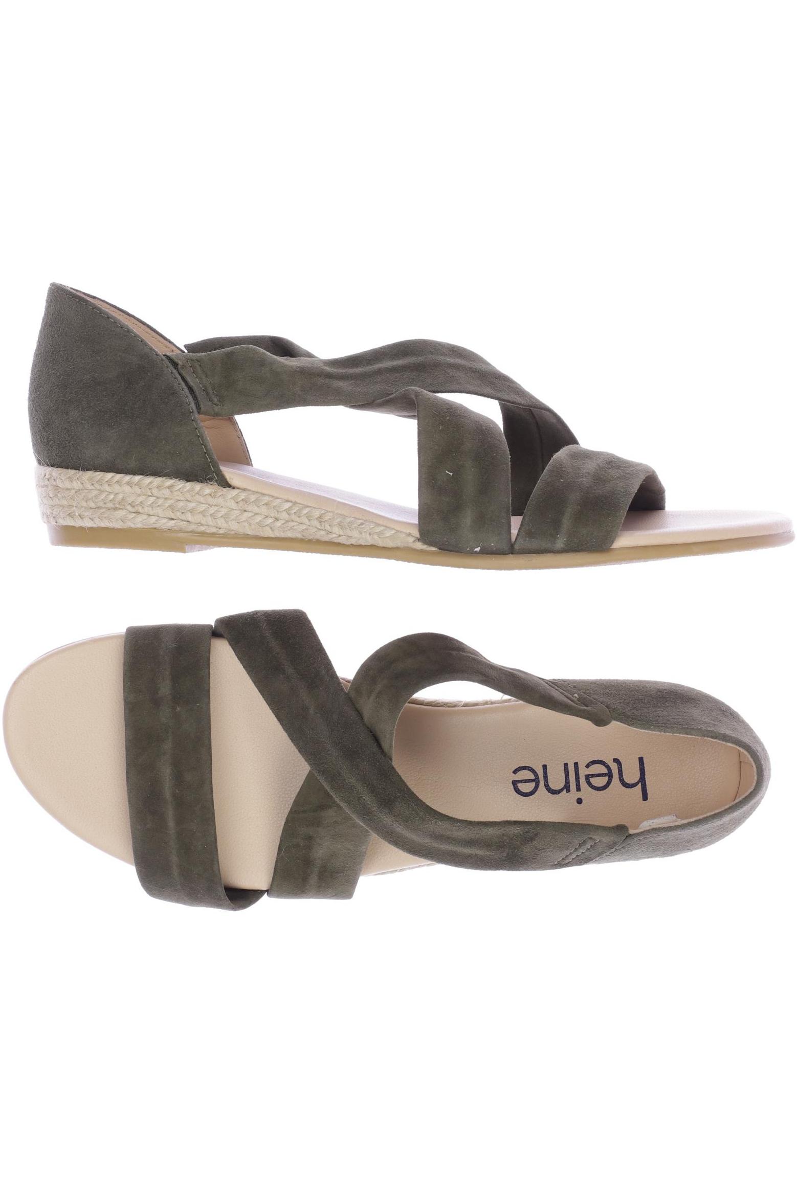 

Heine Damen Sandale, grün, Gr. 39