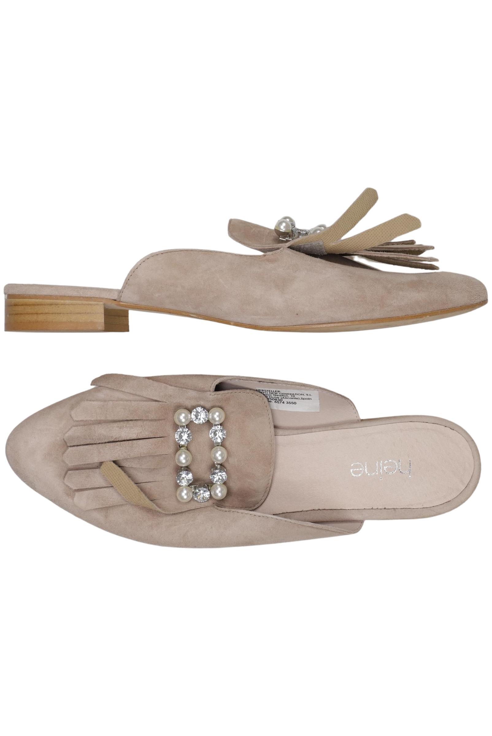 

Heine Damen Sandale, beige, Gr. 43