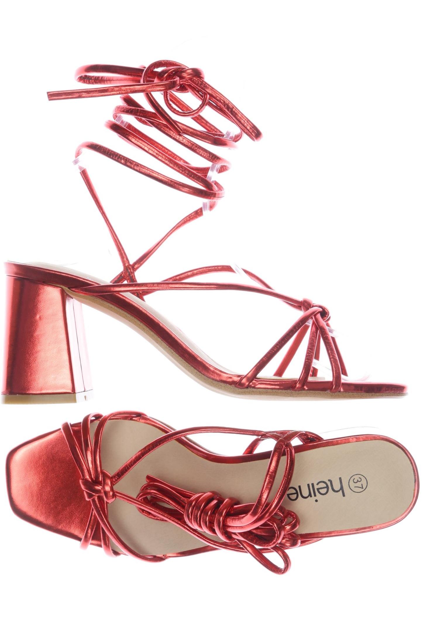 

Heine Damen Sandale, rot, Gr. 37