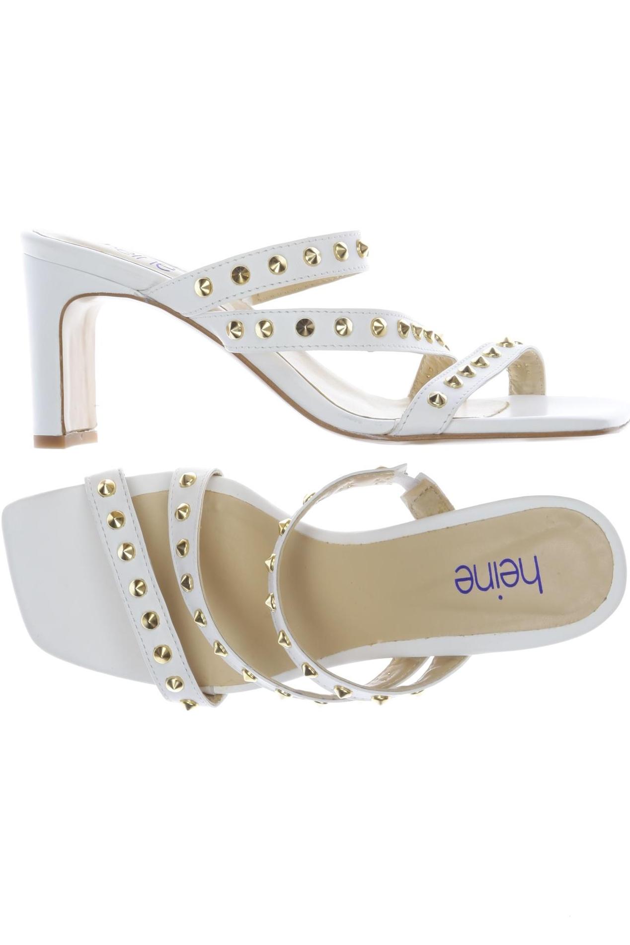 

Heine Damen Sandale, weiß, Gr. 37