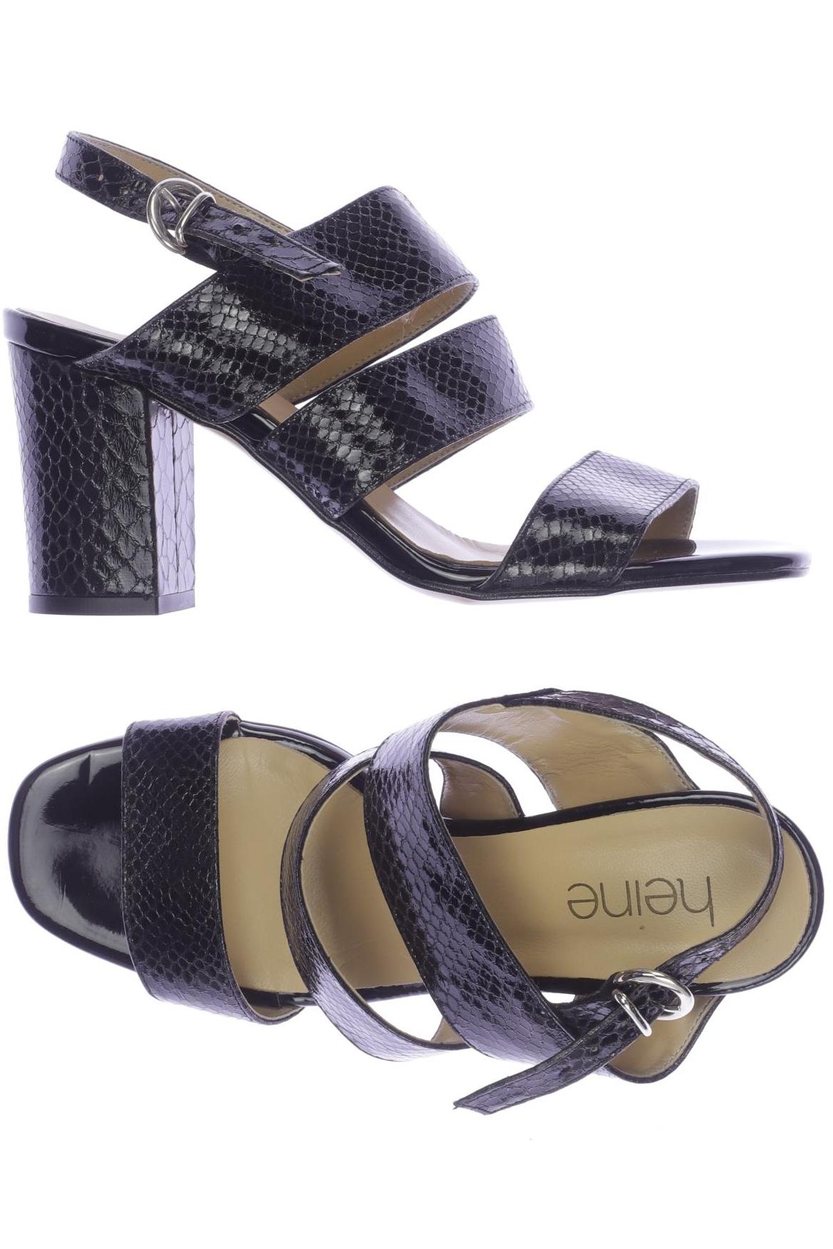

Heine Damen Sandale, schwarz