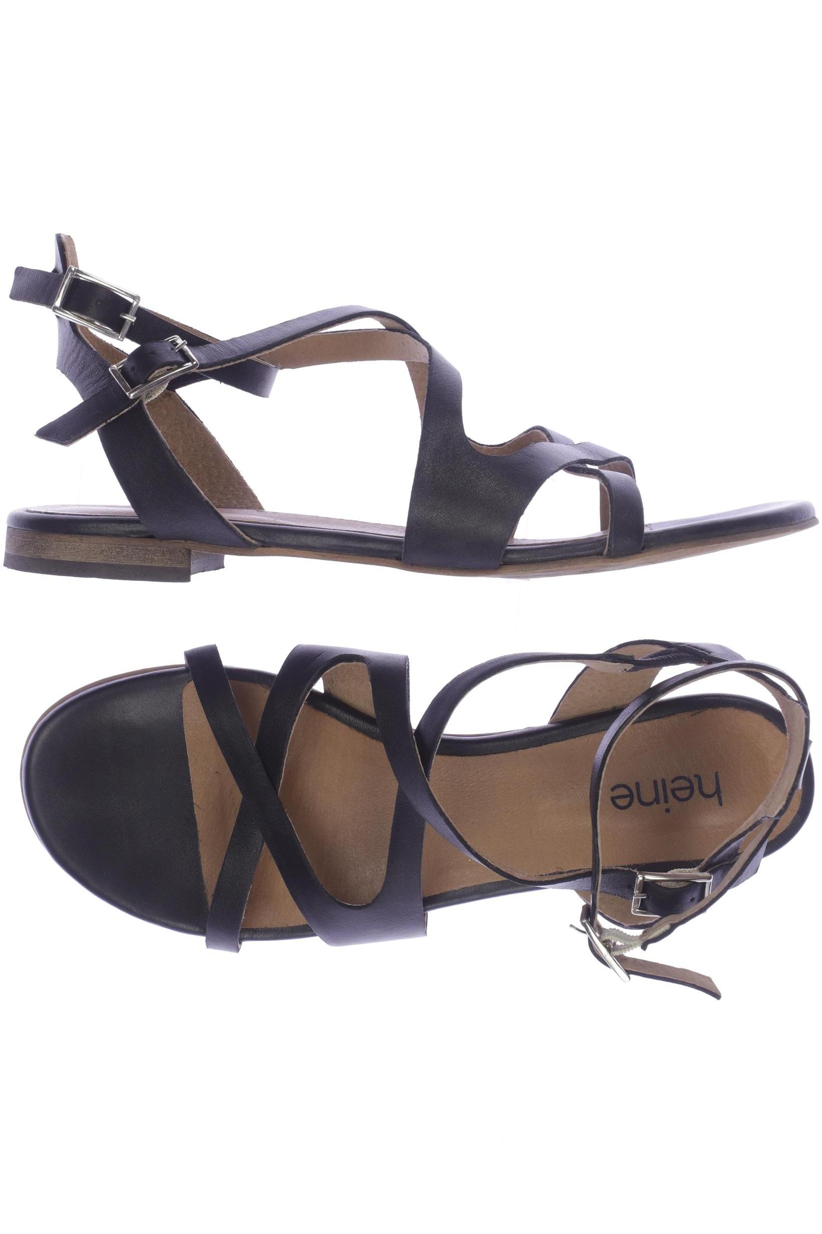 

Heine Damen Sandale, schwarz