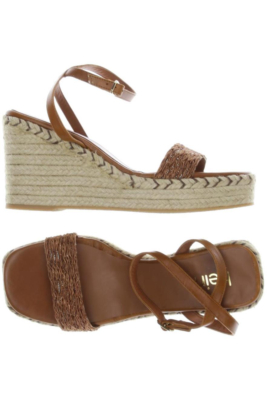 

Heine Damen Sandale, braun, Gr. 41