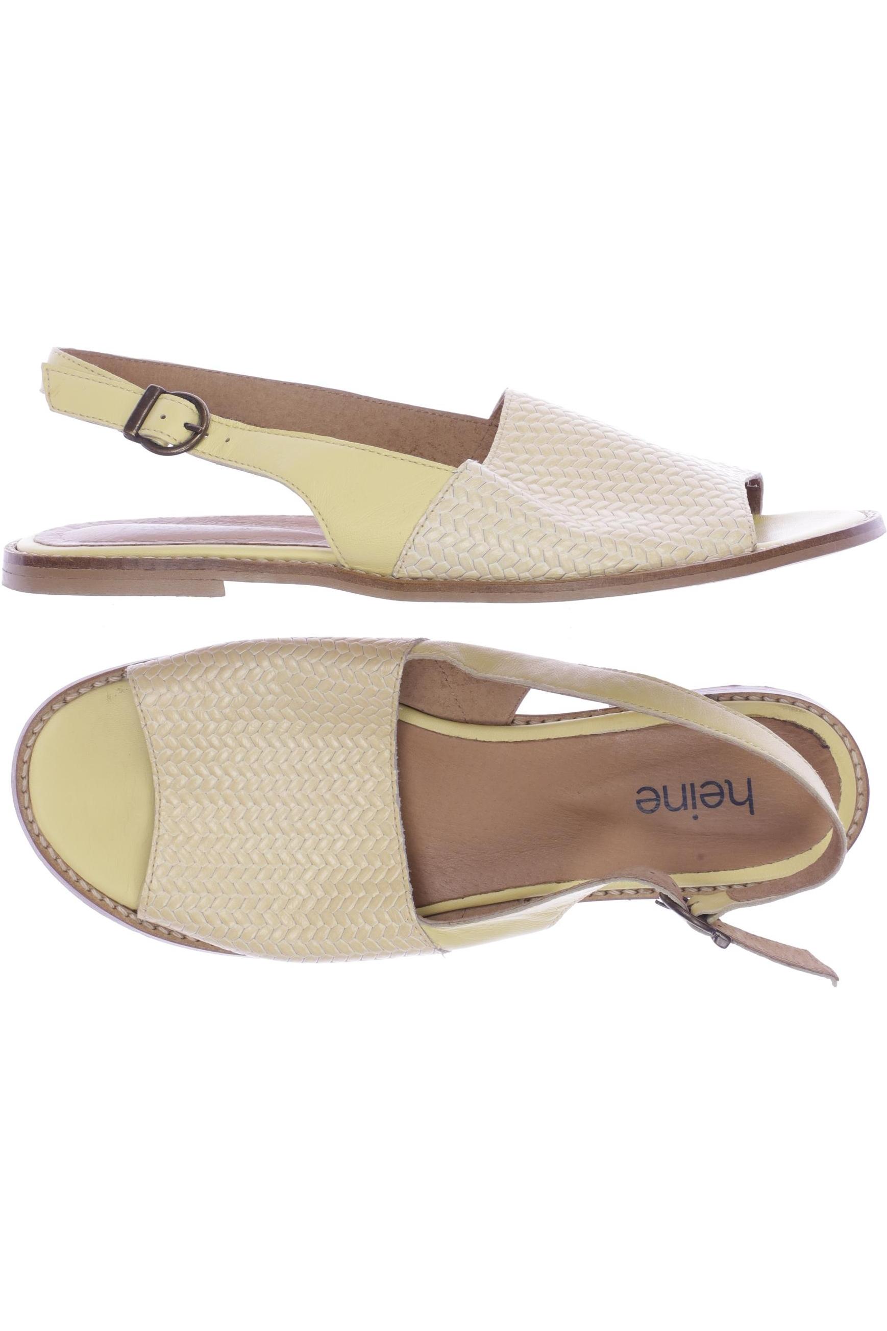 

Heine Damen Sandale, gelb, Gr. 39