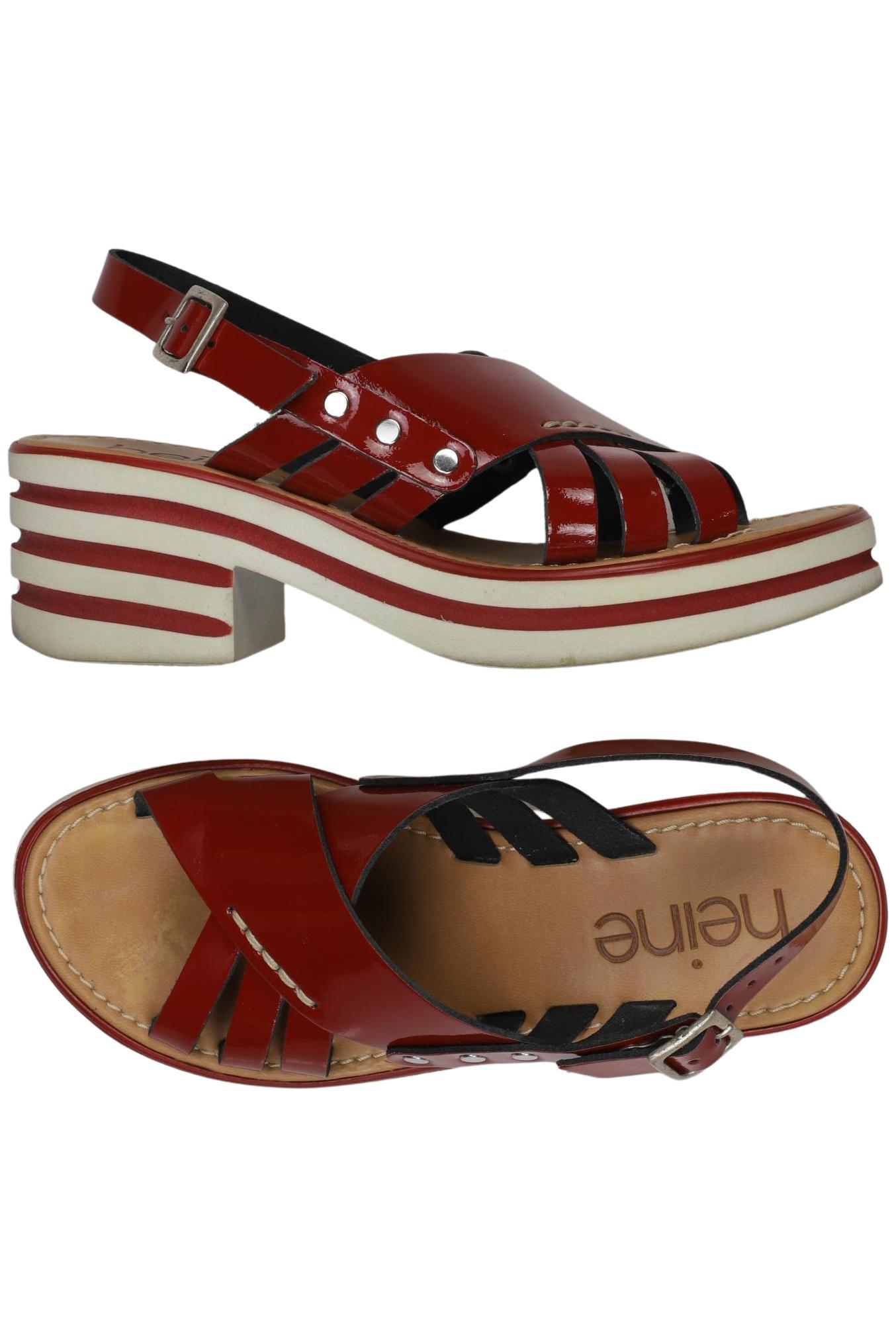 

Heine Damen Sandale, rot, Gr. 36