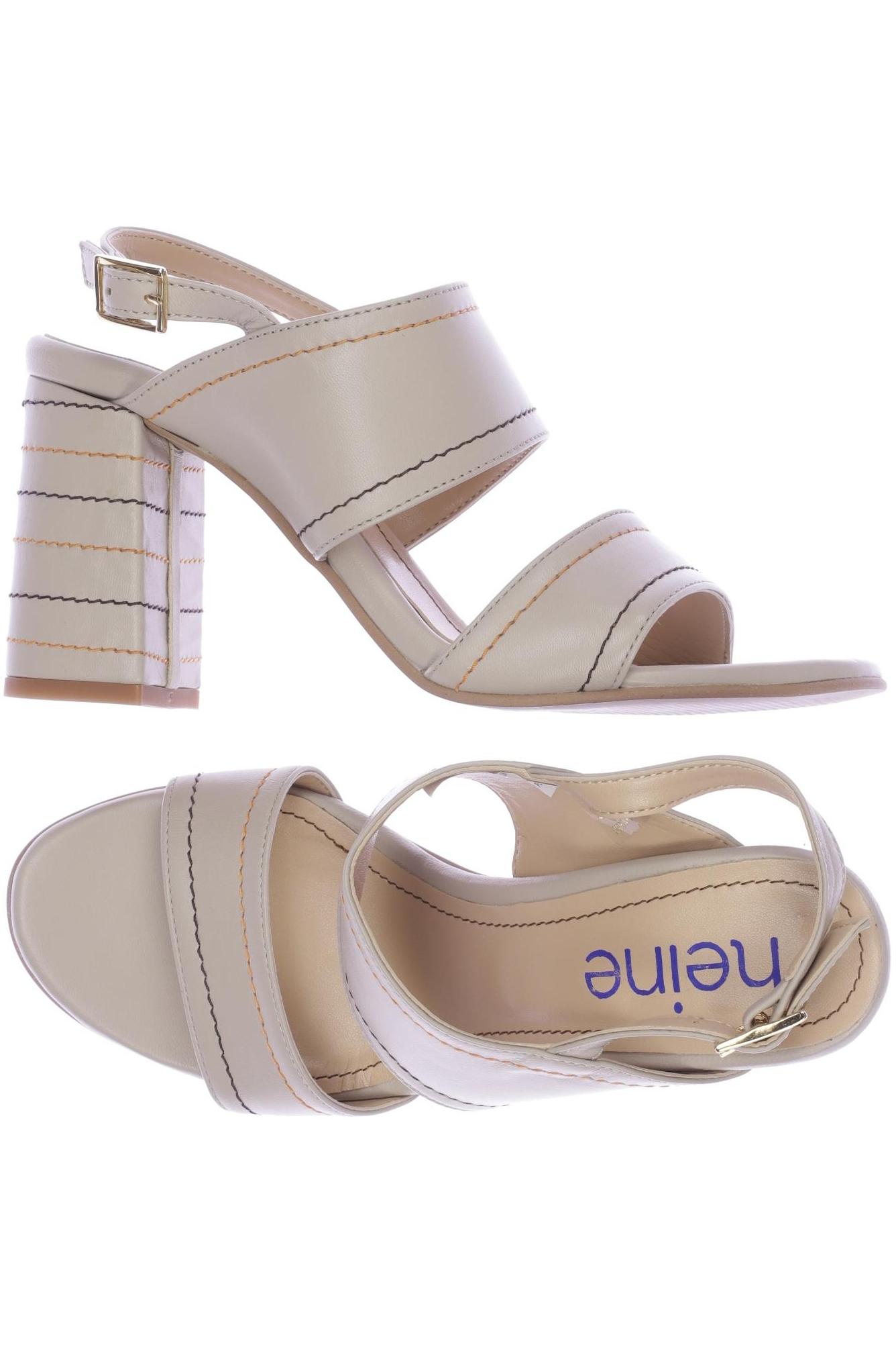 

Heine Damen Sandale, beige, Gr. 37