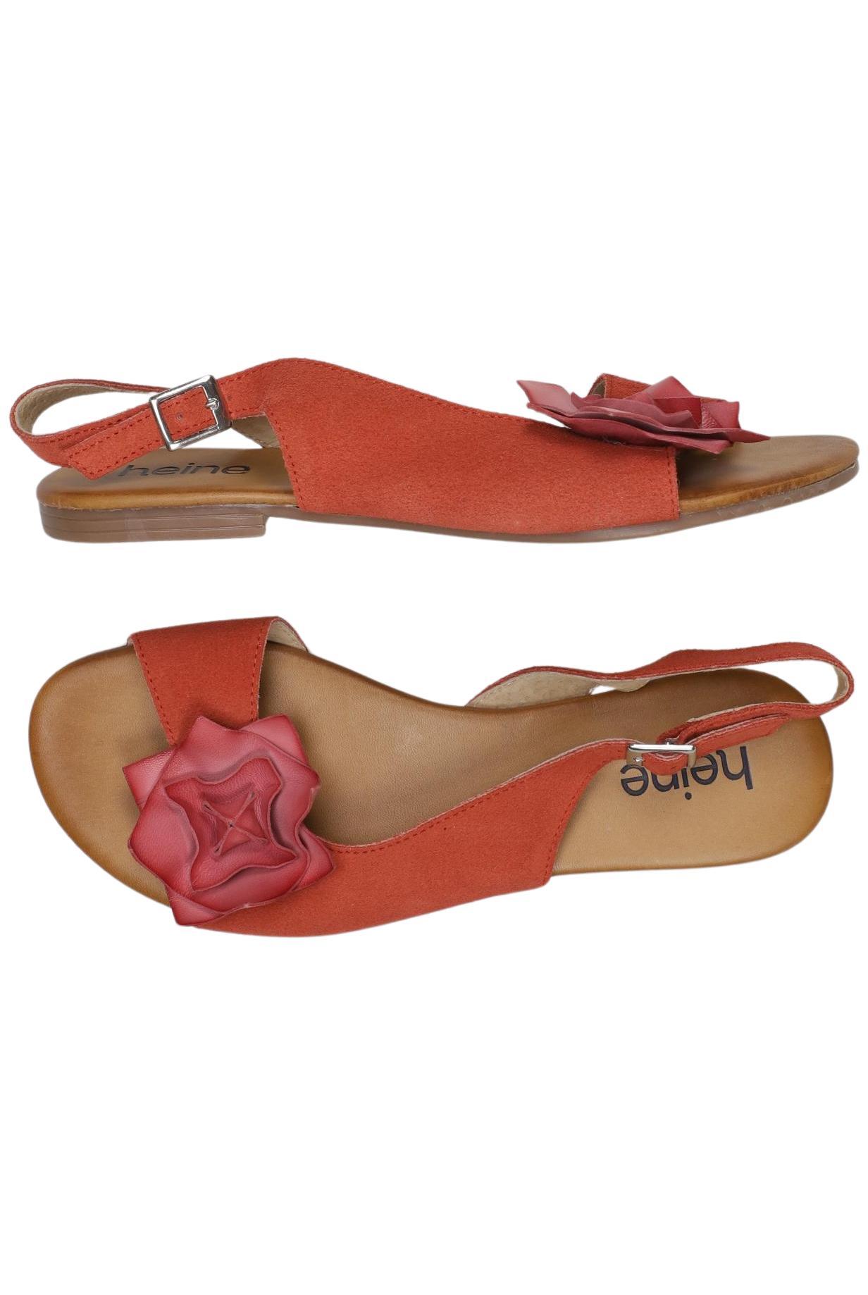 

Heine Damen Sandale, rot, Gr. 39