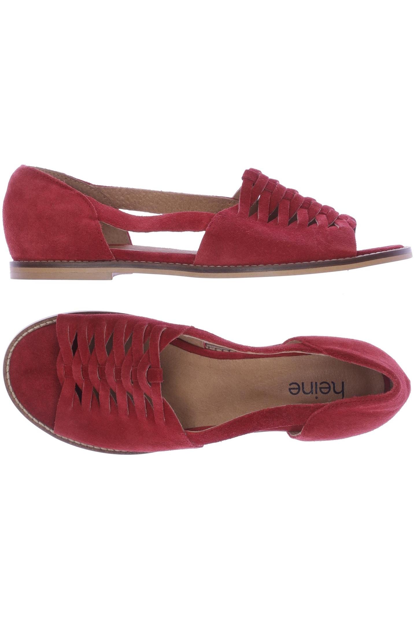

Heine Damen Sandale, rot, Gr. 39