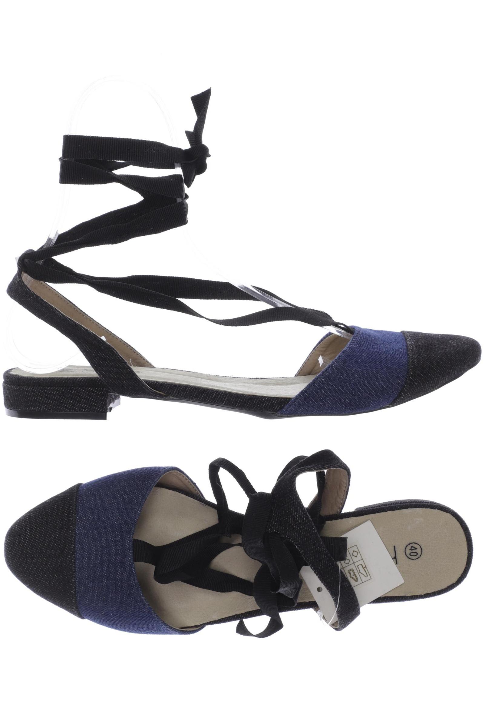 

Heine Damen Sandale, marineblau, Gr. 40