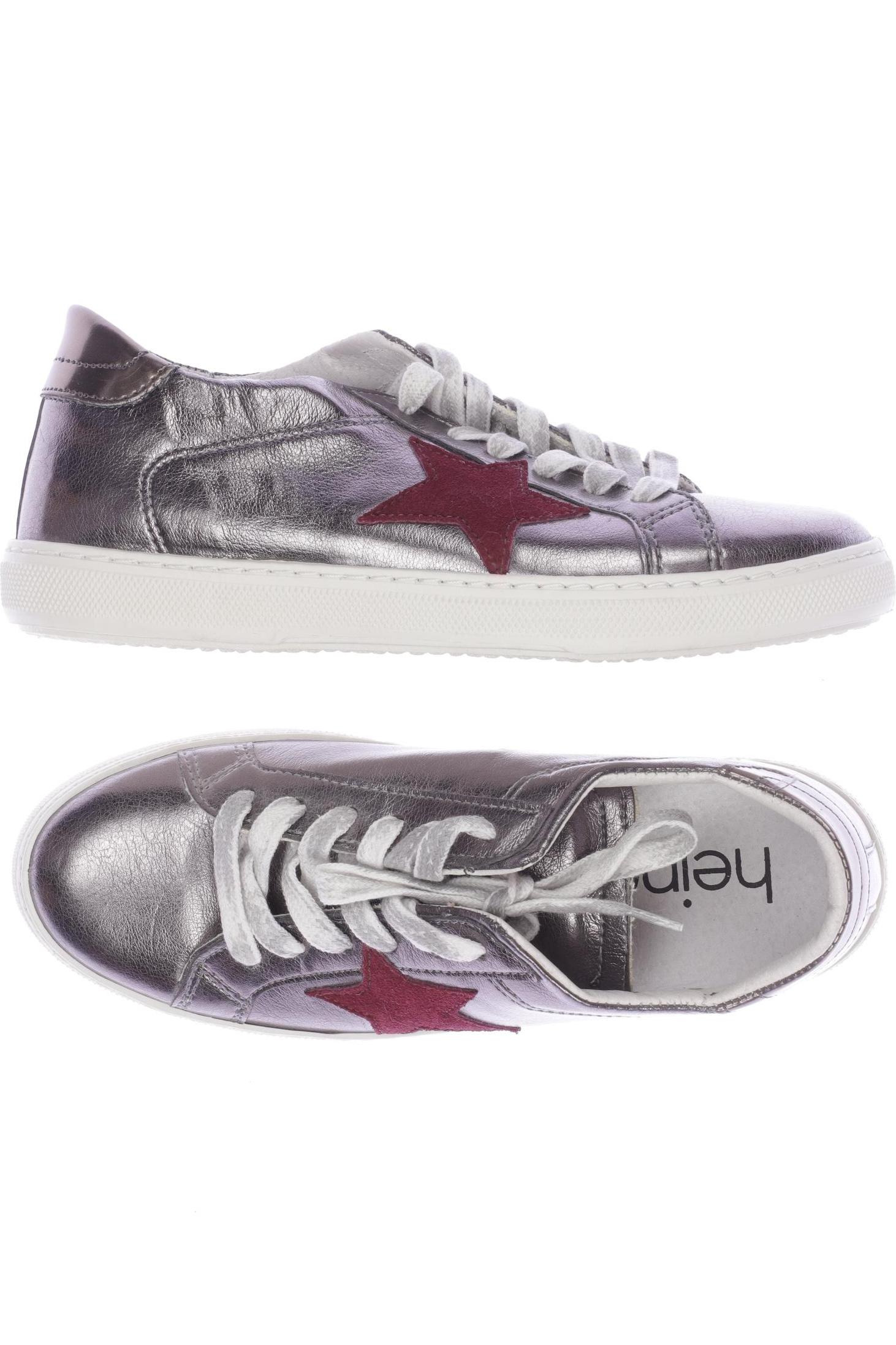 

Heine Damen Sneakers, silber, Gr. 37