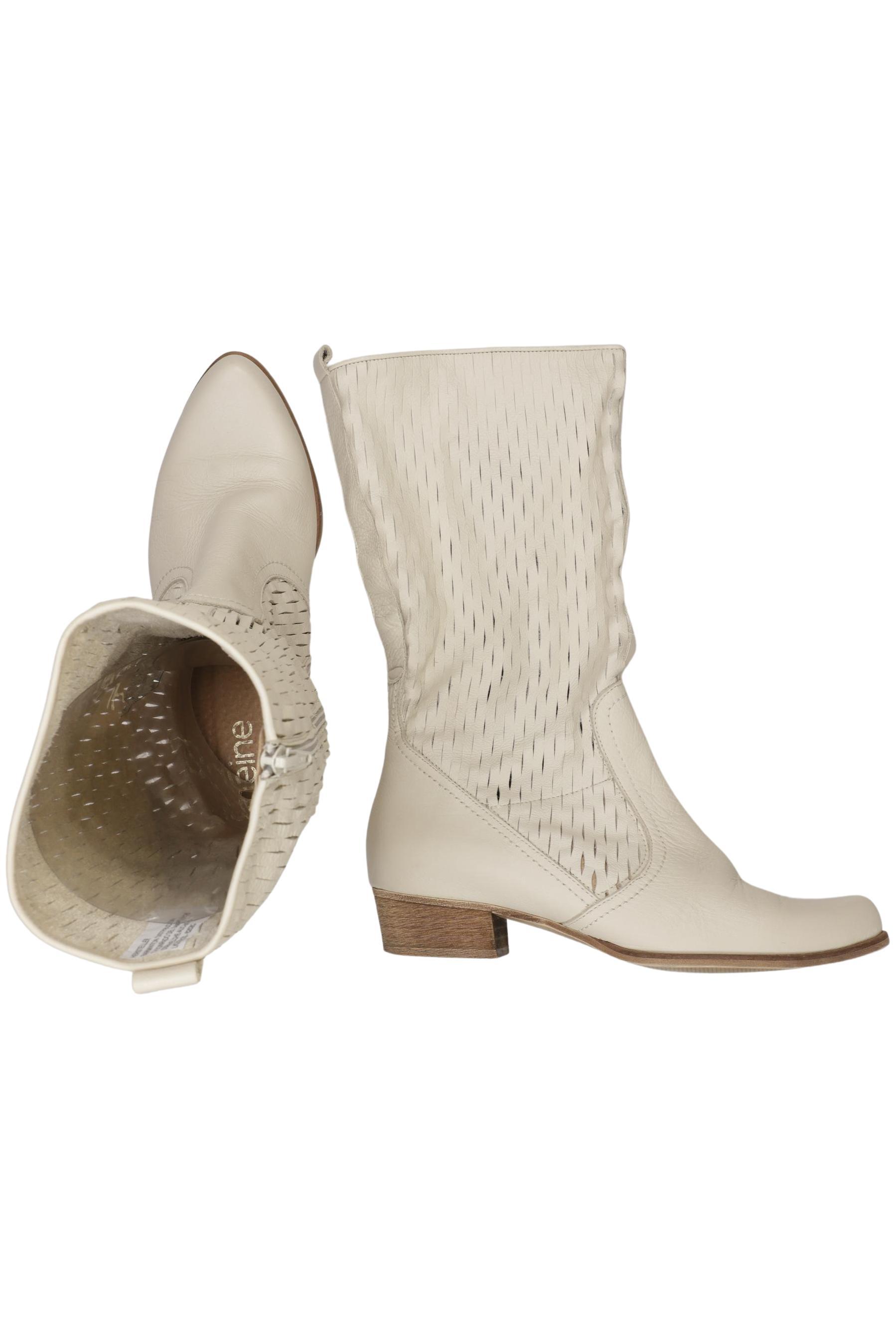 

Heine Damen Stiefel, cremeweiß, Gr. 39
