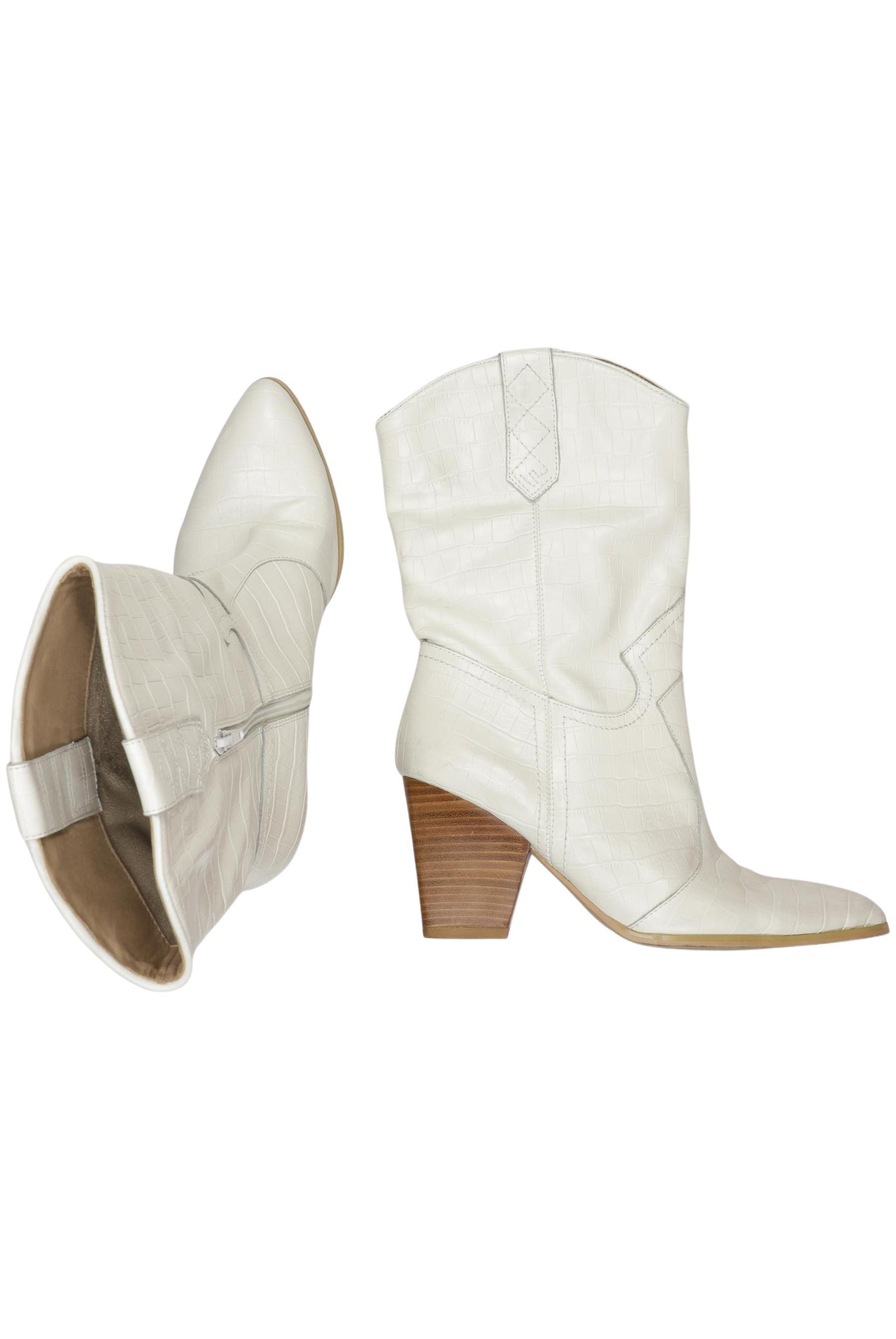 

Heine Damen Stiefel, cremeweiß, Gr. 42