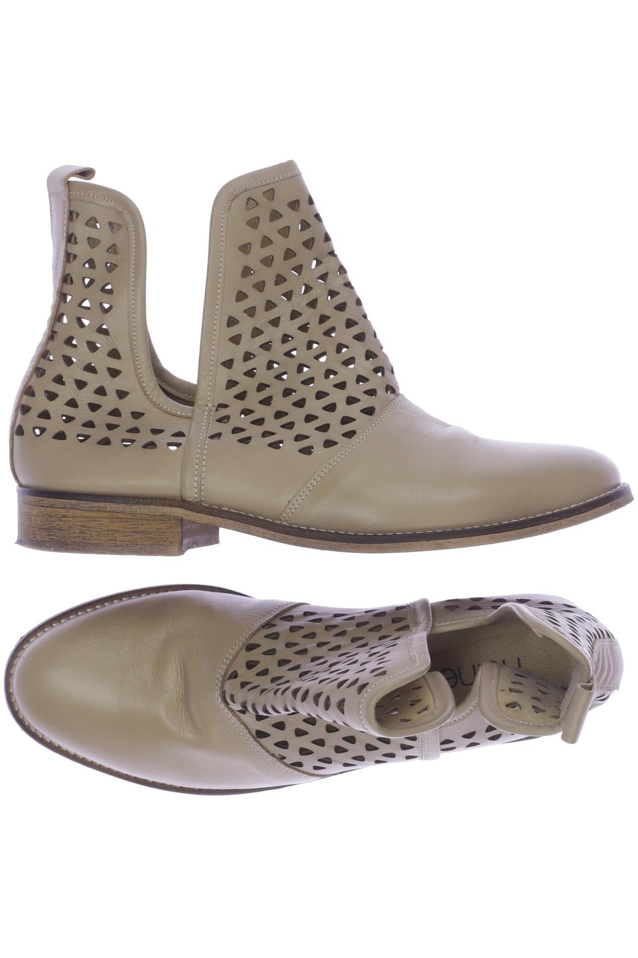 

Heine Damen Stiefelette, beige, Gr. 38