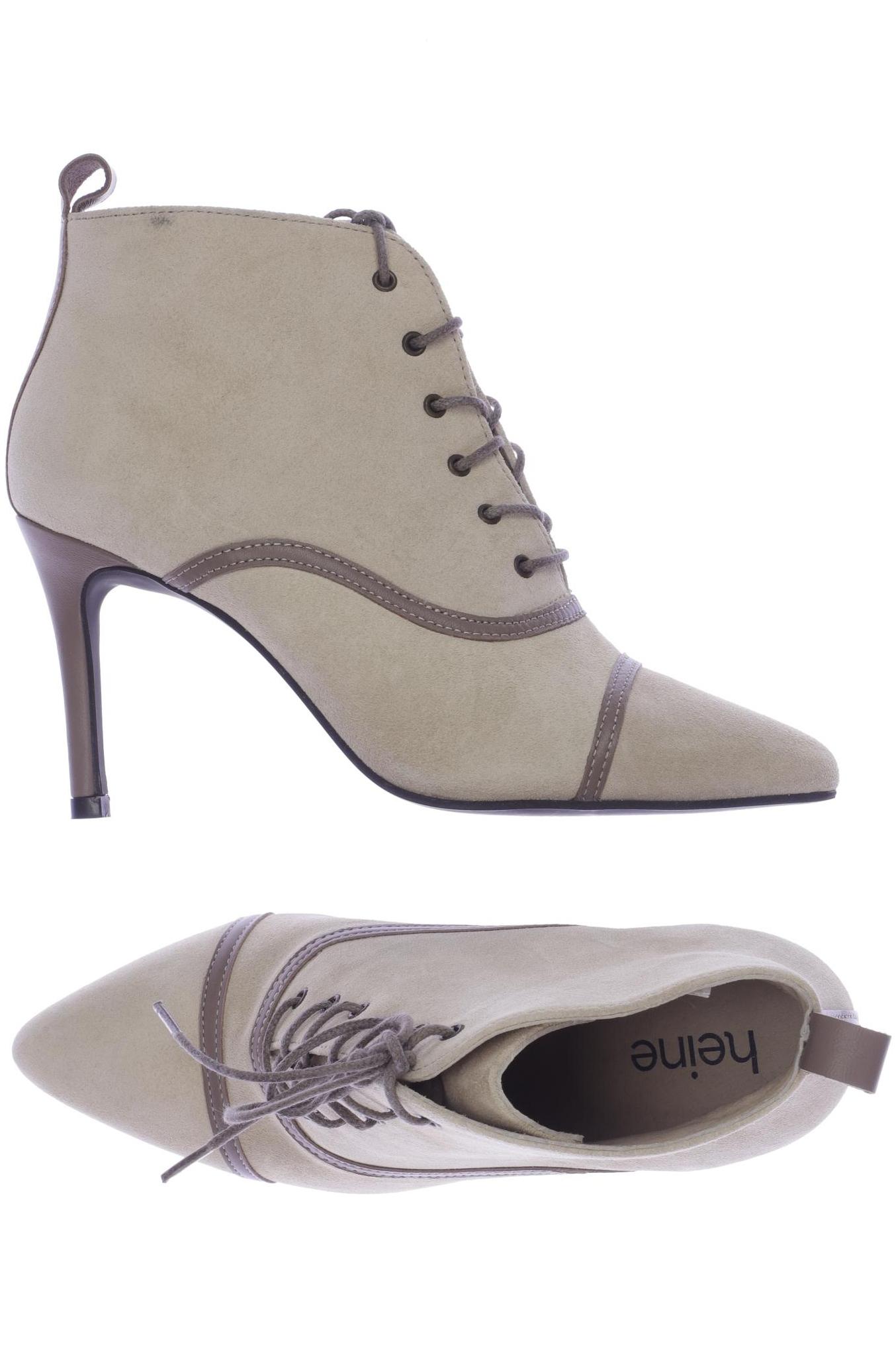 

Heine Damen Stiefelette, cremeweiß