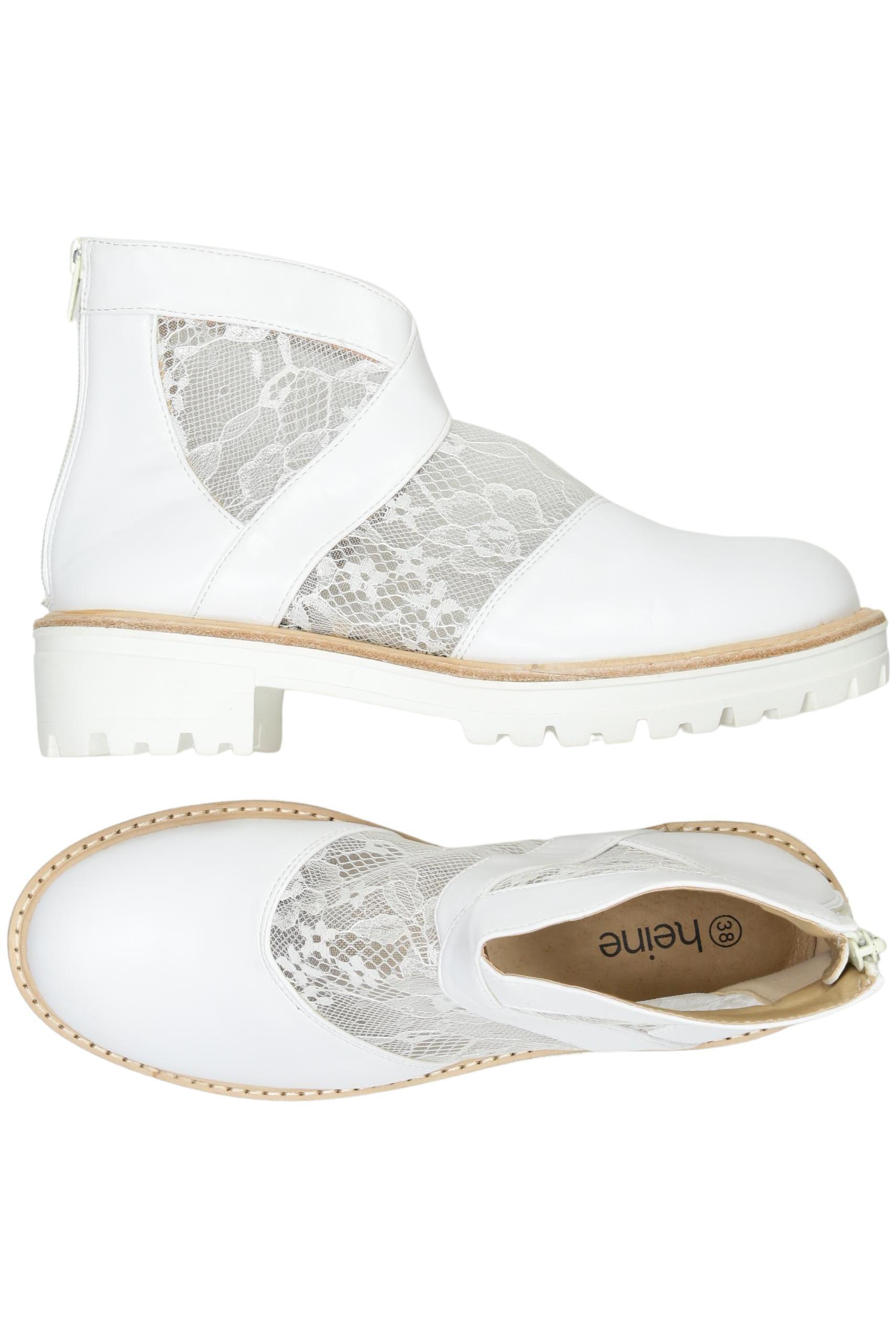 

Heine Damen Stiefelette, weiß, Gr. 38