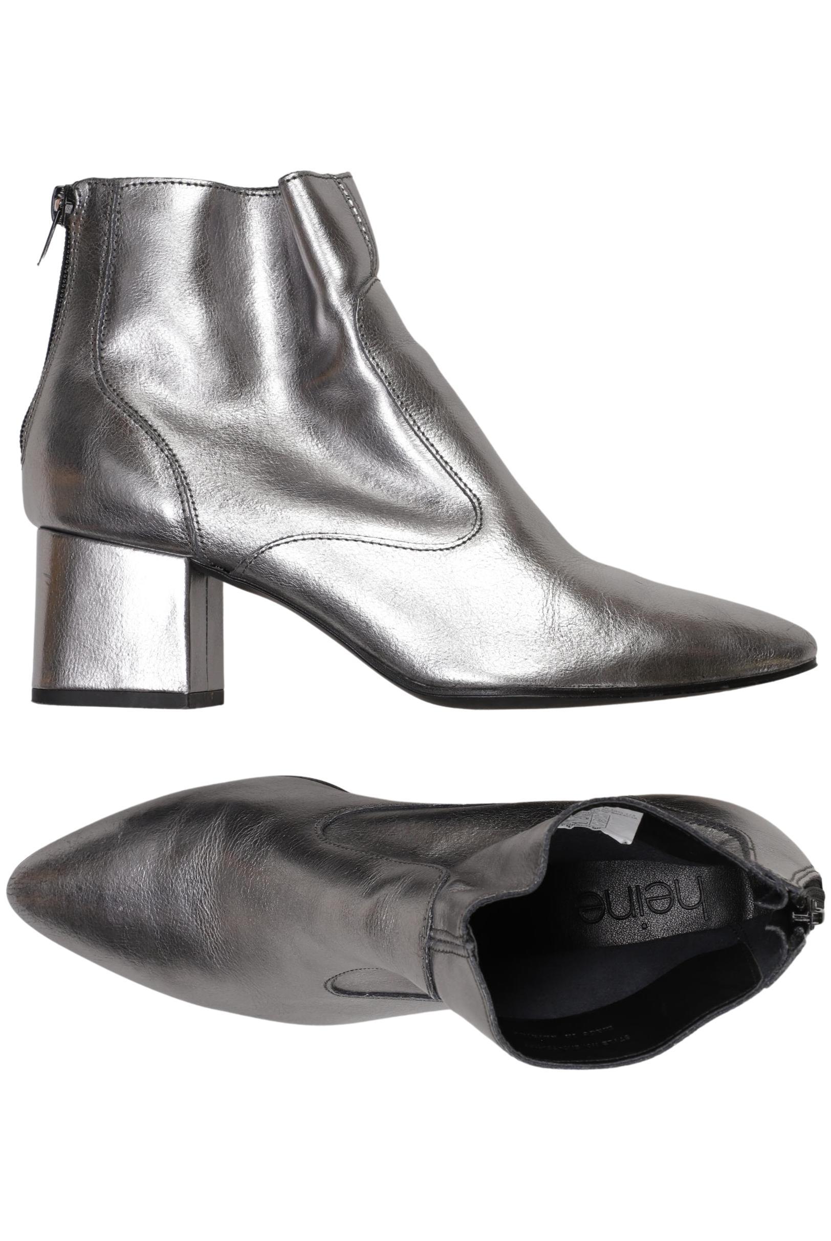 

Heine Damen Stiefelette, silber, Gr. 39