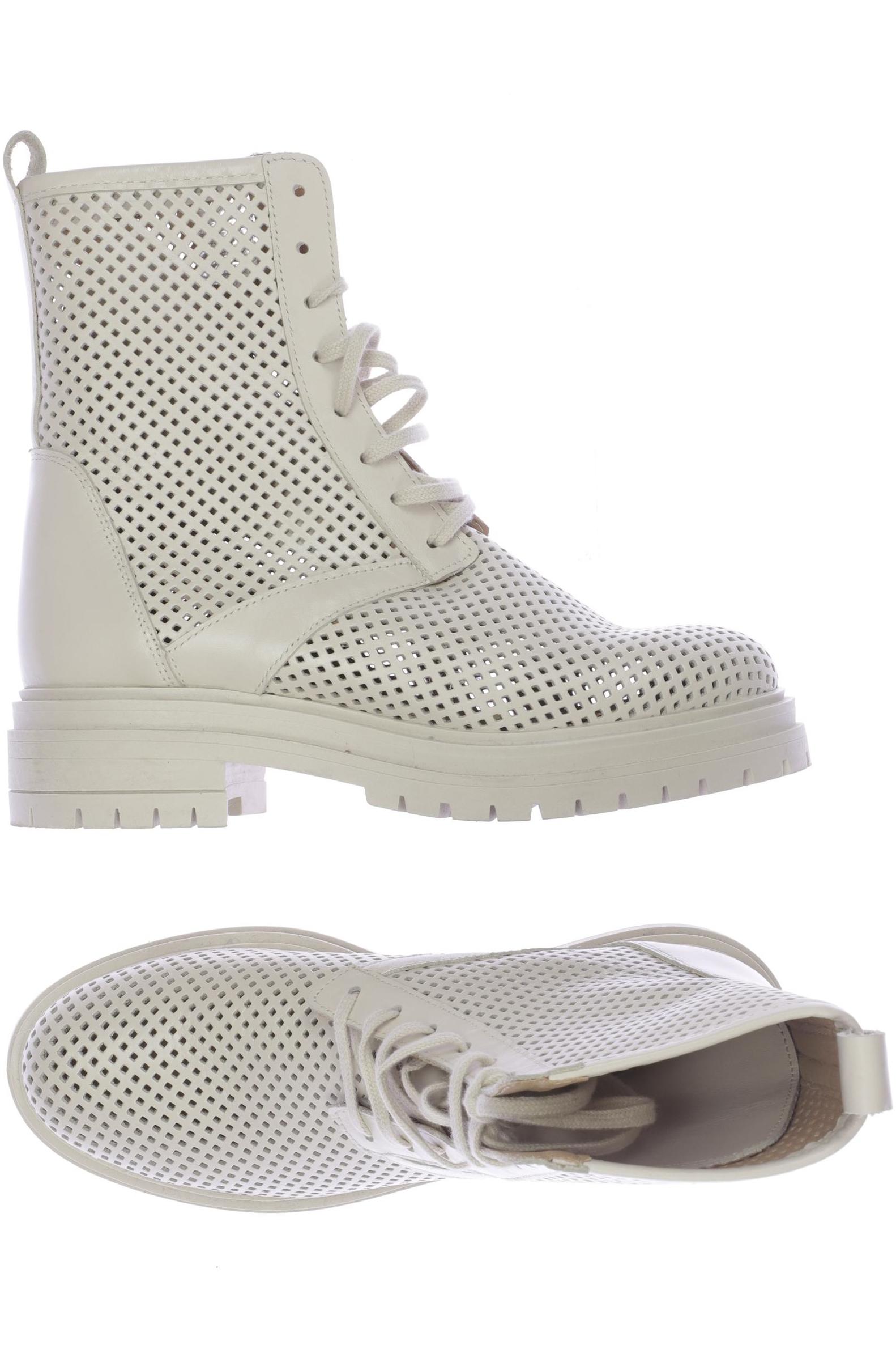 

Heine Damen Stiefelette, cremeweiß, Gr. 39