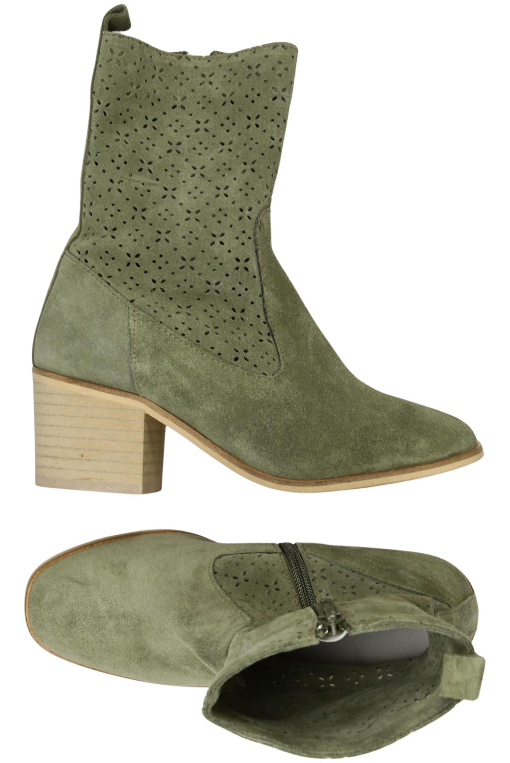 

Heine Damen Stiefelette, grün, Gr. 35