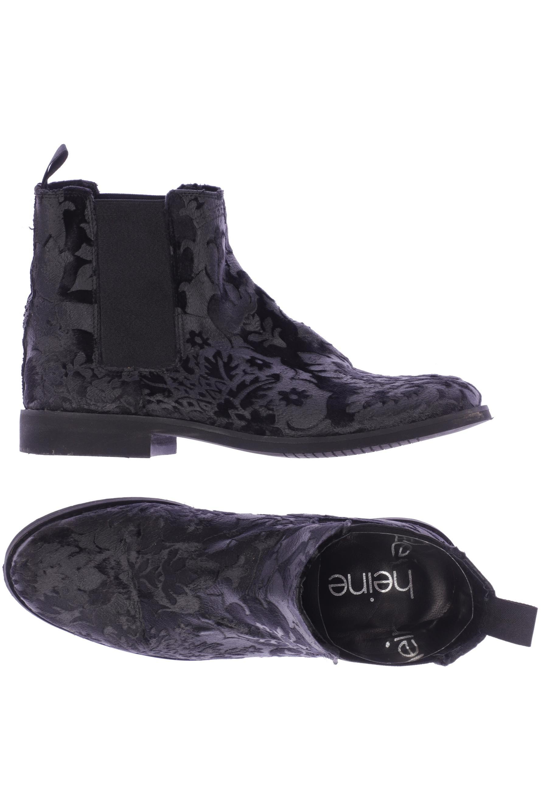 

Heine Damen Stiefelette, schwarz, Gr. 37