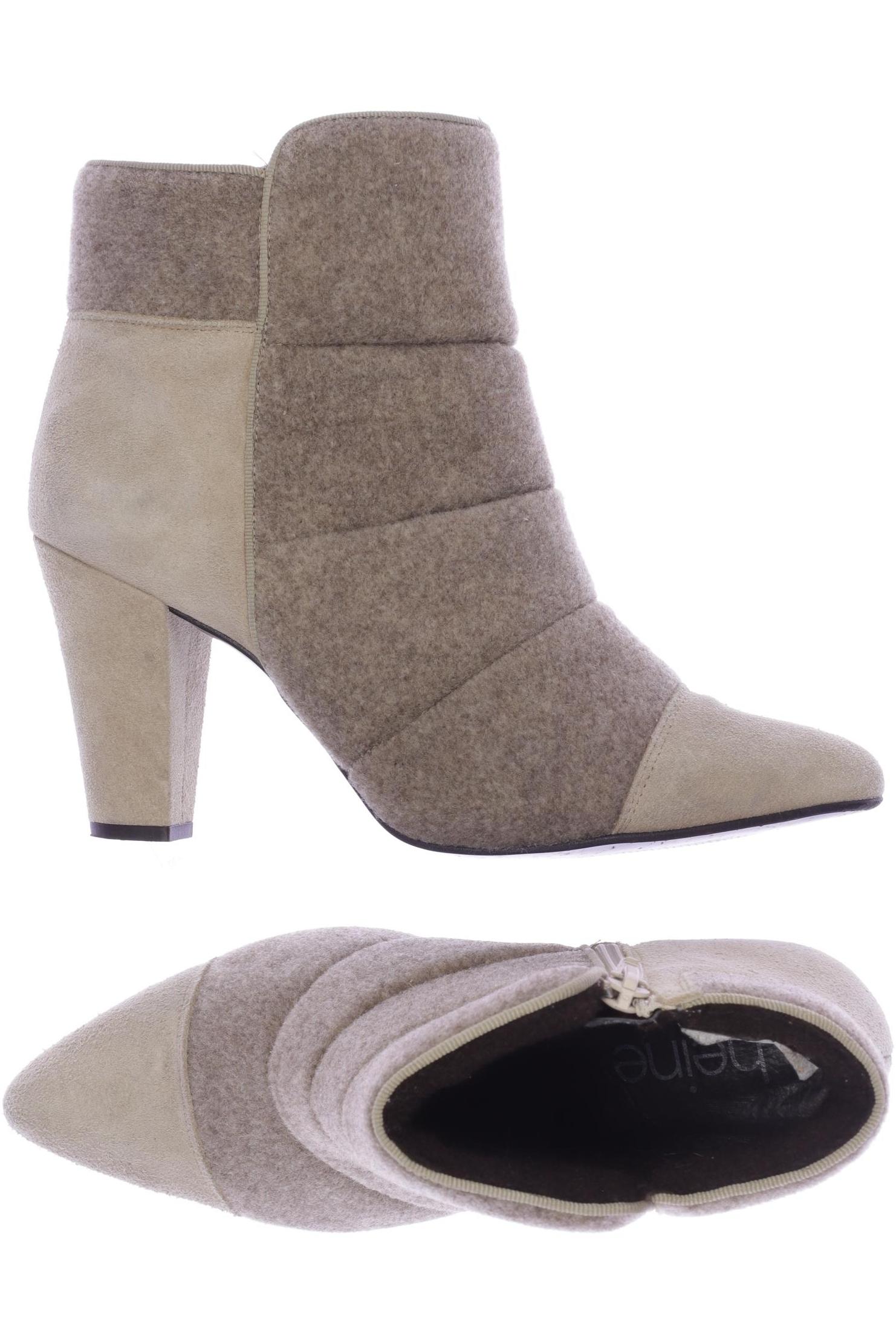 

Heine Damen Stiefelette, beige, Gr. 42