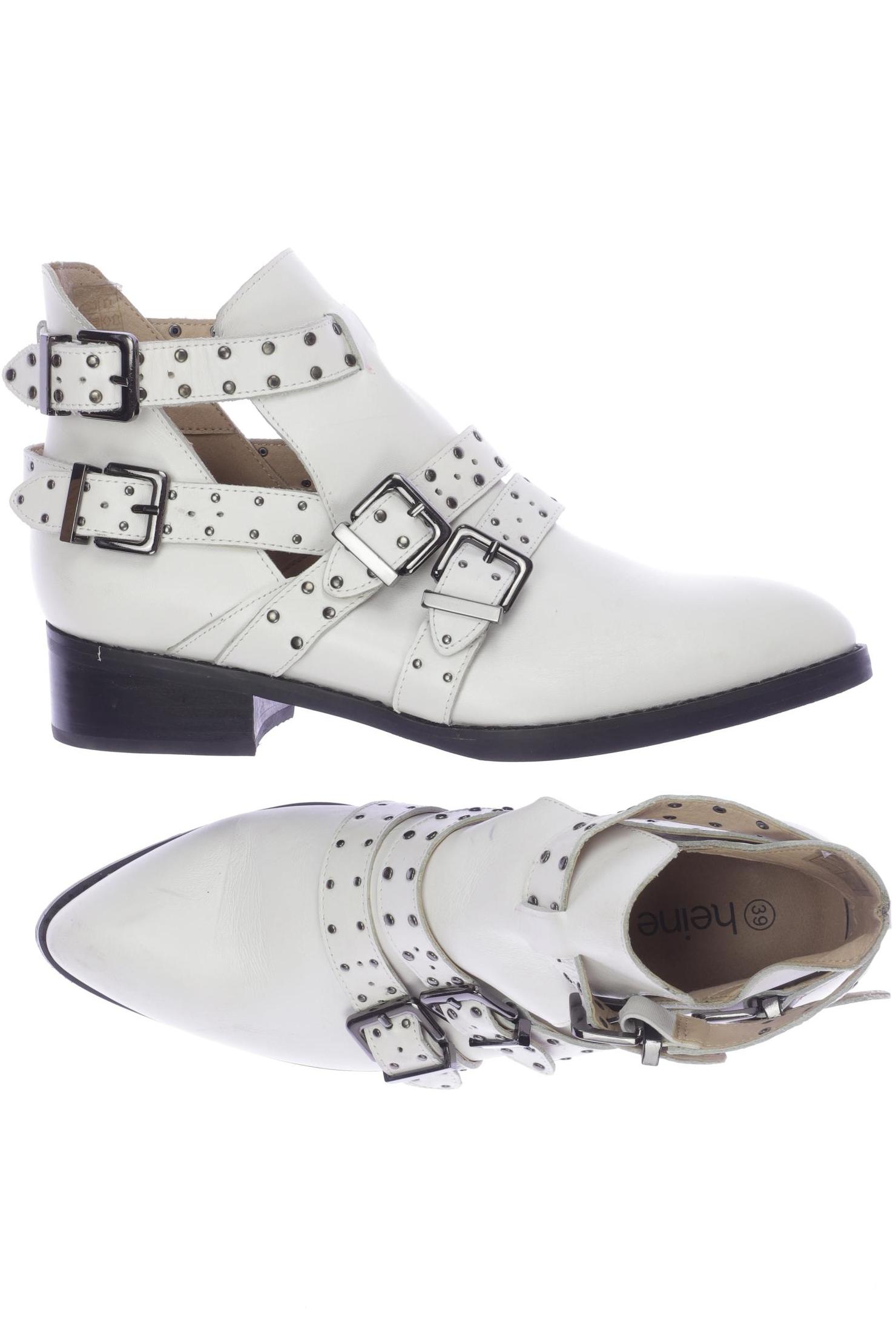 

Heine Damen Stiefelette, weiß, Gr. 39