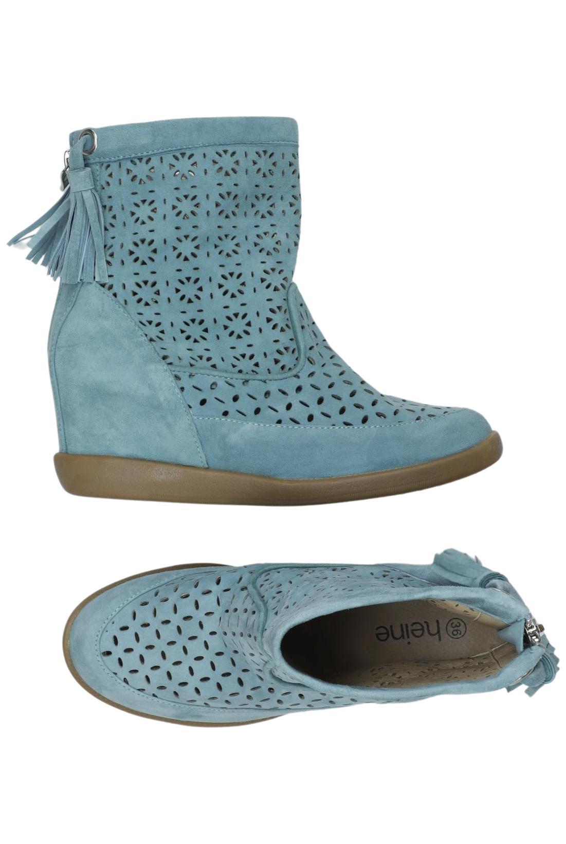 

Heine Damen Stiefelette, hellblau, Gr. 36
