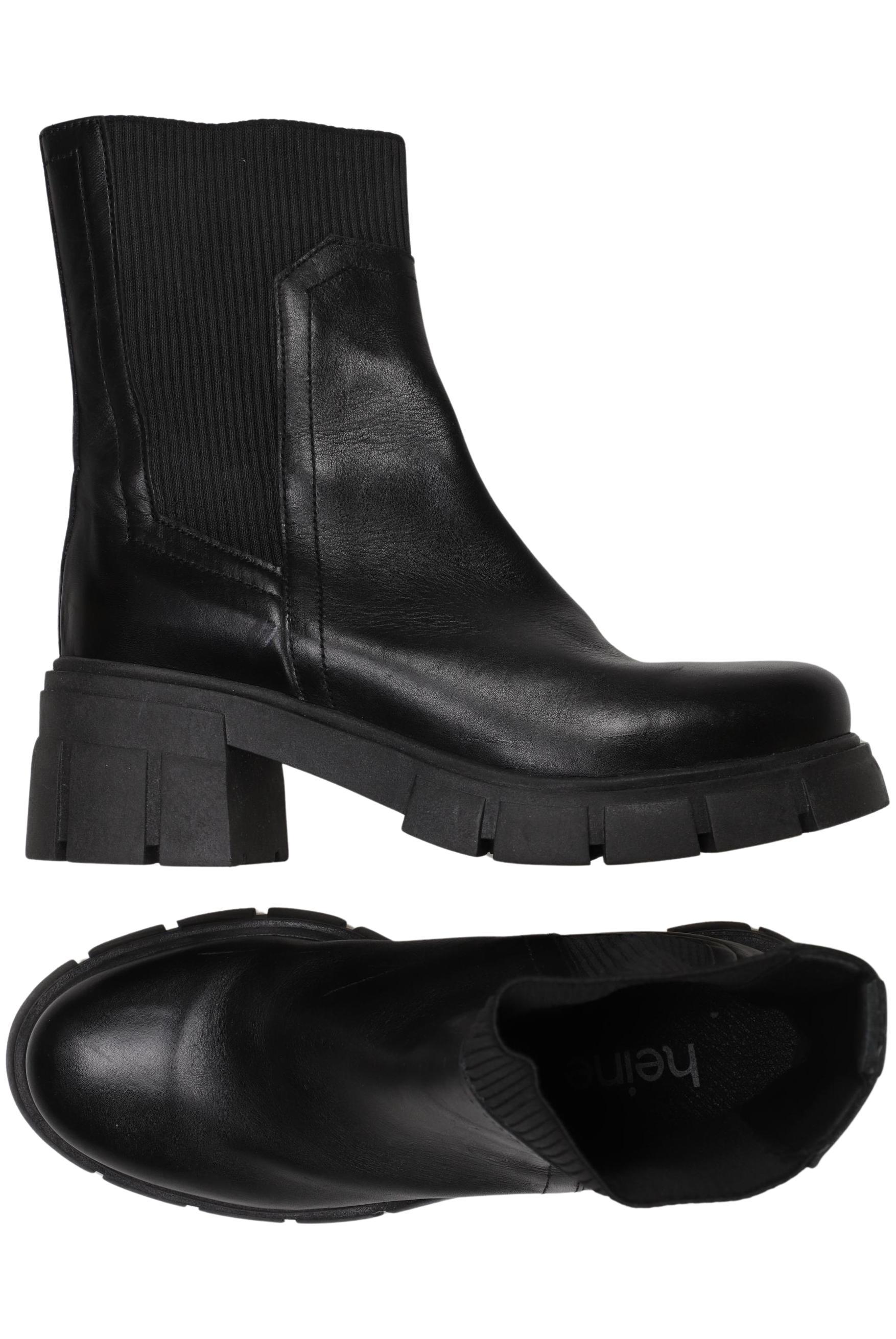 

Heine Damen Stiefelette, schwarz, Gr. 38