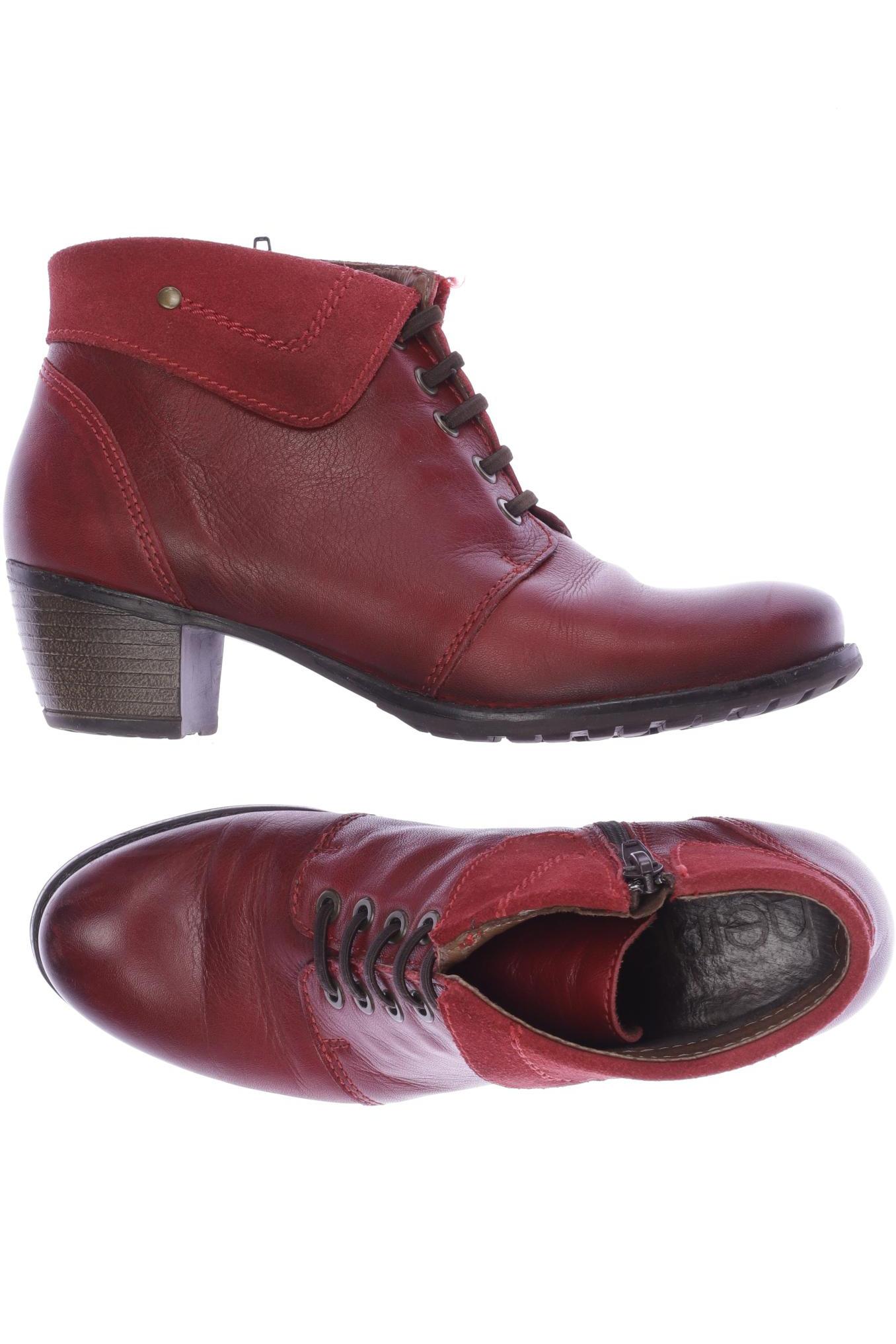 

Heine Damen Stiefelette, rot, Gr. 38