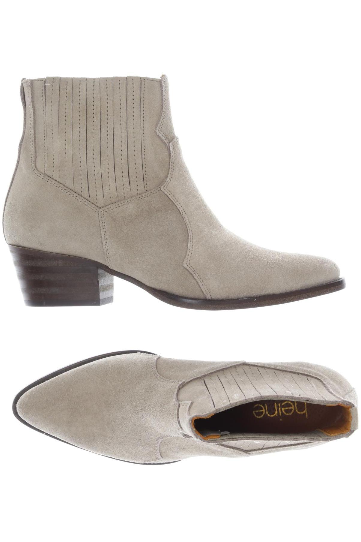 

Heine Damen Stiefelette, beige, Gr. 37