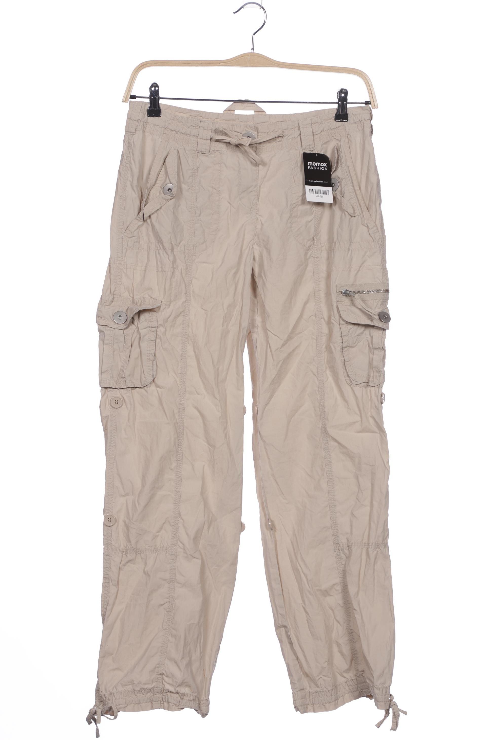 

Heine Damen Stoffhose, beige, Gr. 42