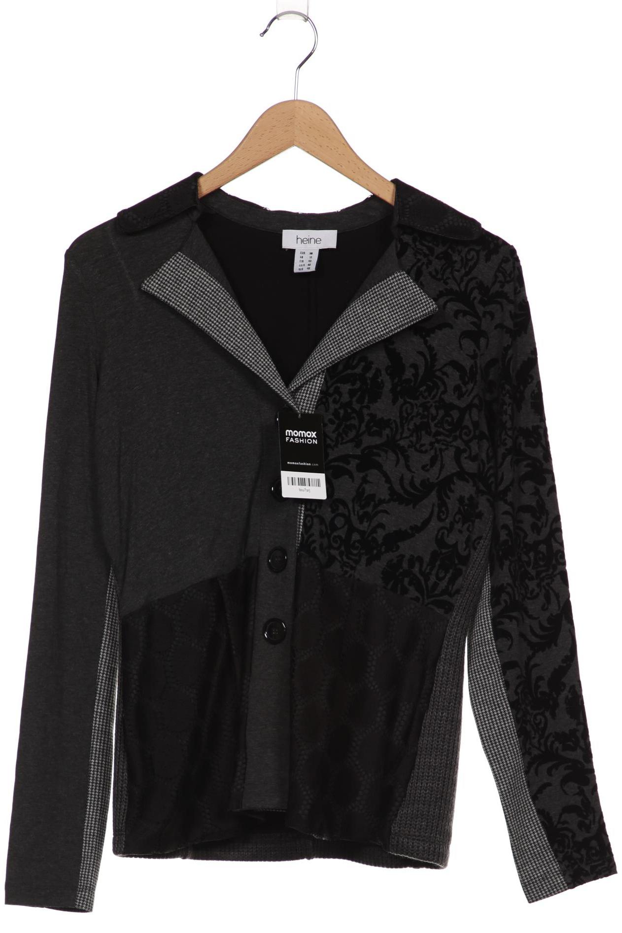 

Heine Damen Strickjacke, grau, Gr. 38