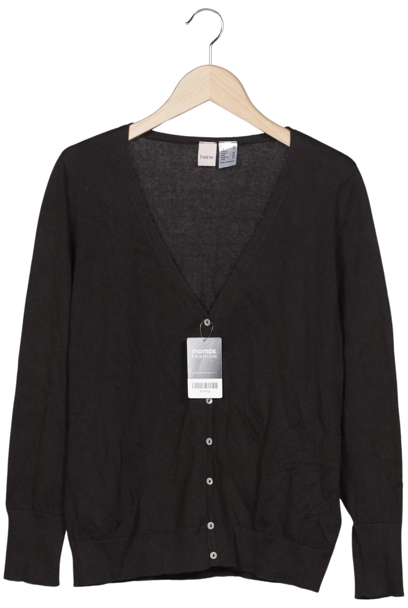 

Heine Damen Strickjacke, schwarz, Gr. 42