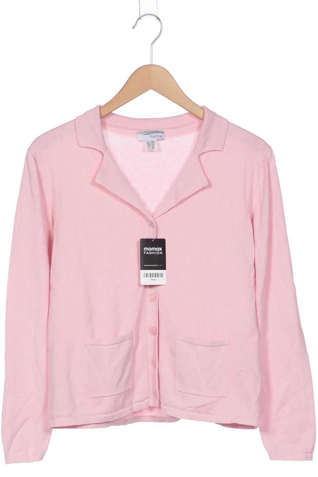 

Heine Damen Strickjacke, pink, Gr. 40