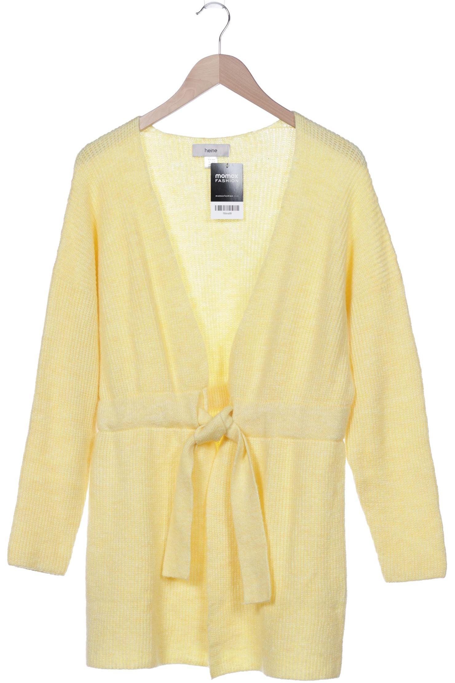 

Heine Damen Strickjacke, gelb, Gr. 40