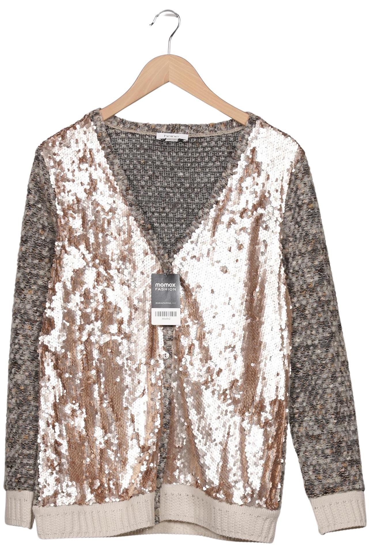 

Heine Damen Strickjacke, grau, Gr. 42