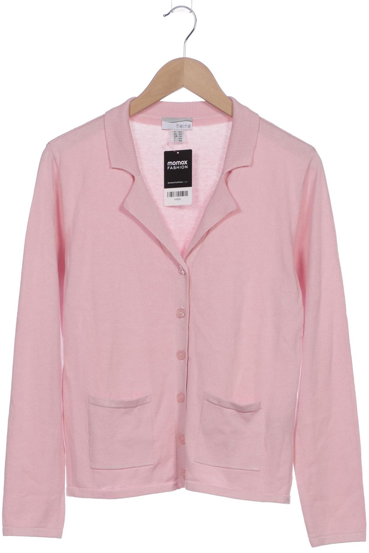 

Heine Damen Strickjacke, pink, Gr. 40