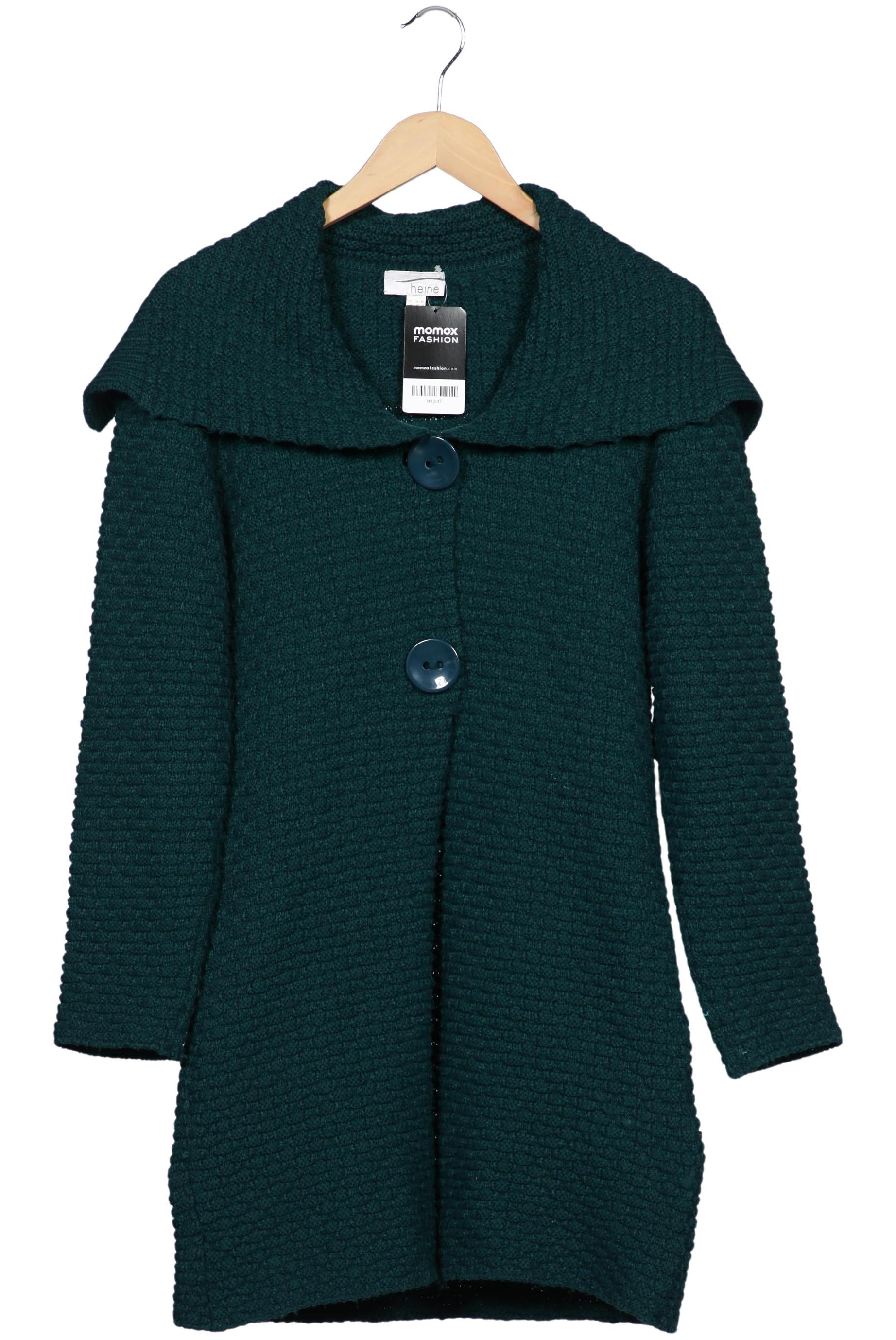 

Heine Damen Strickjacke, grün, Gr. 36