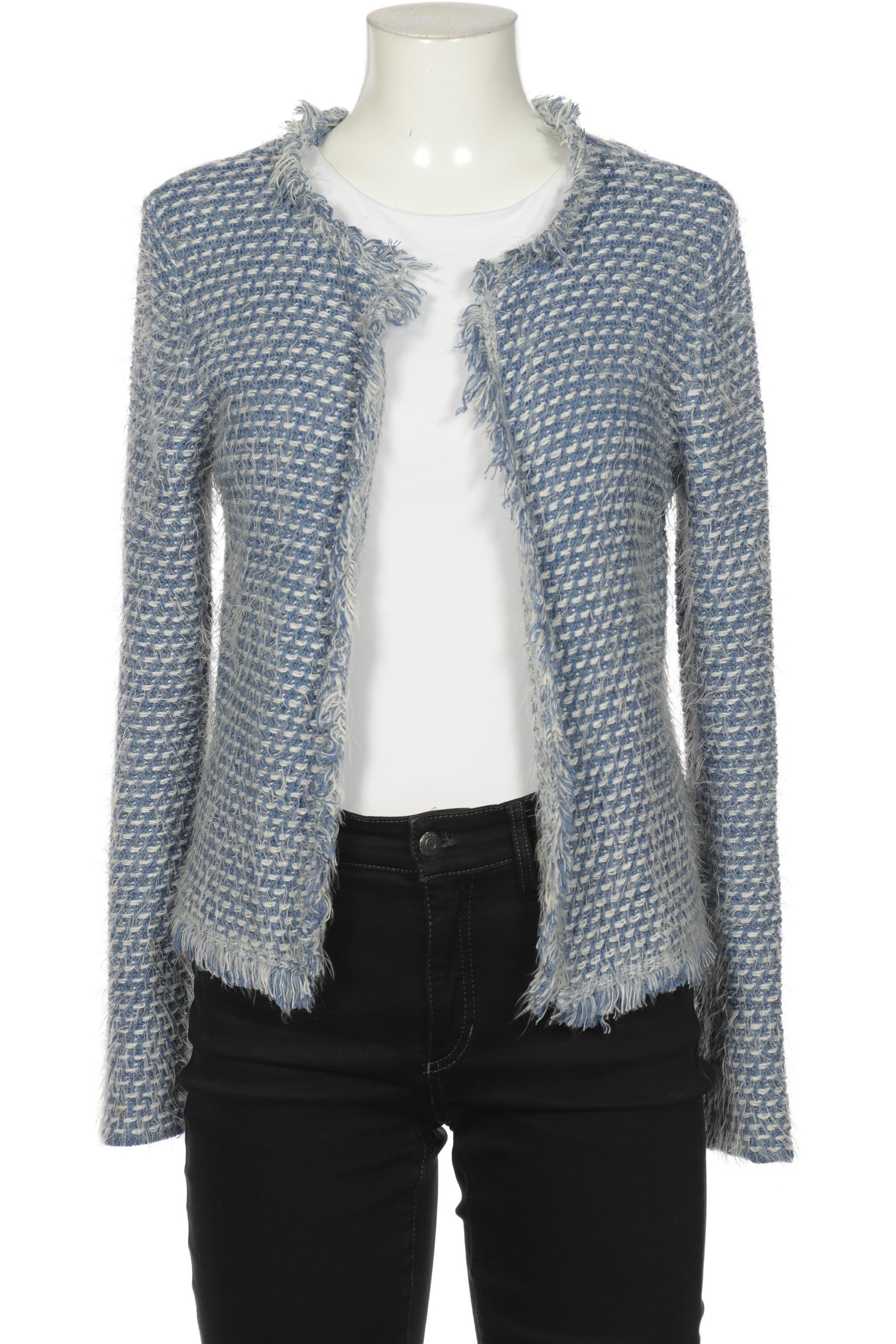

Heine Damen Strickjacke, blau, Gr. 38
