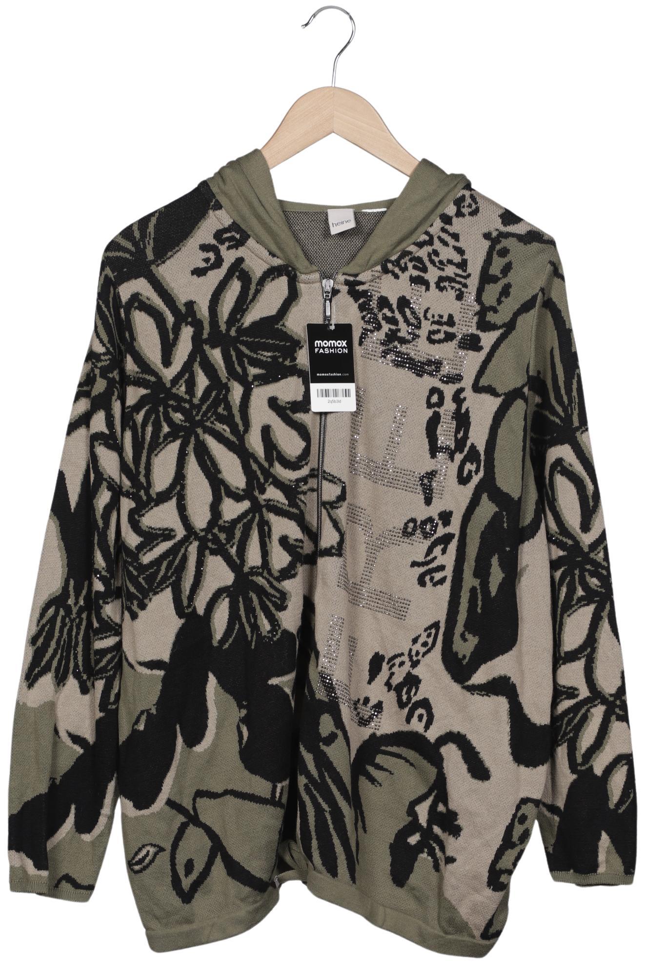 

Heine Damen Strickjacke, grün, Gr. 46