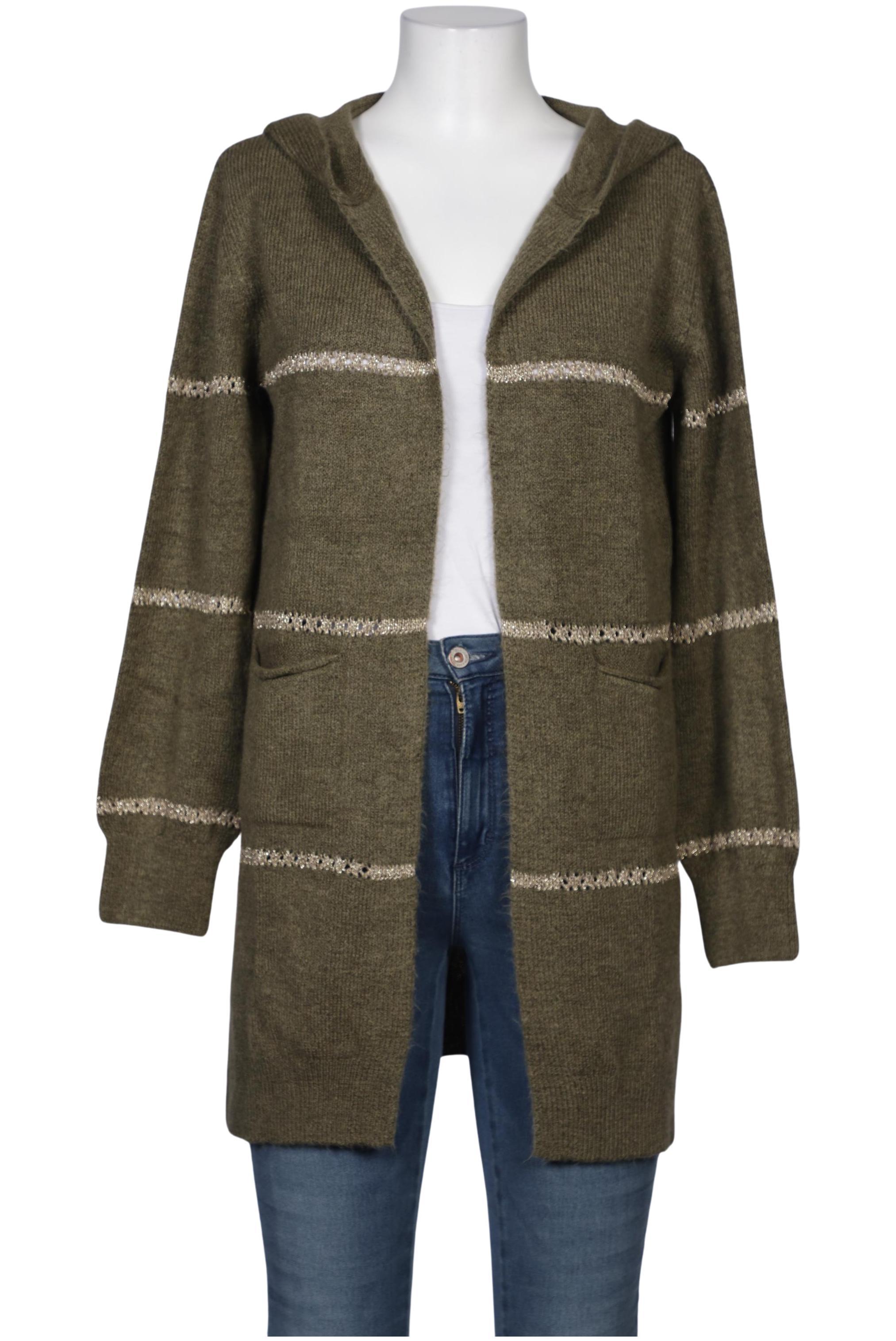 

Heine Damen Strickjacke, grün, Gr. 38