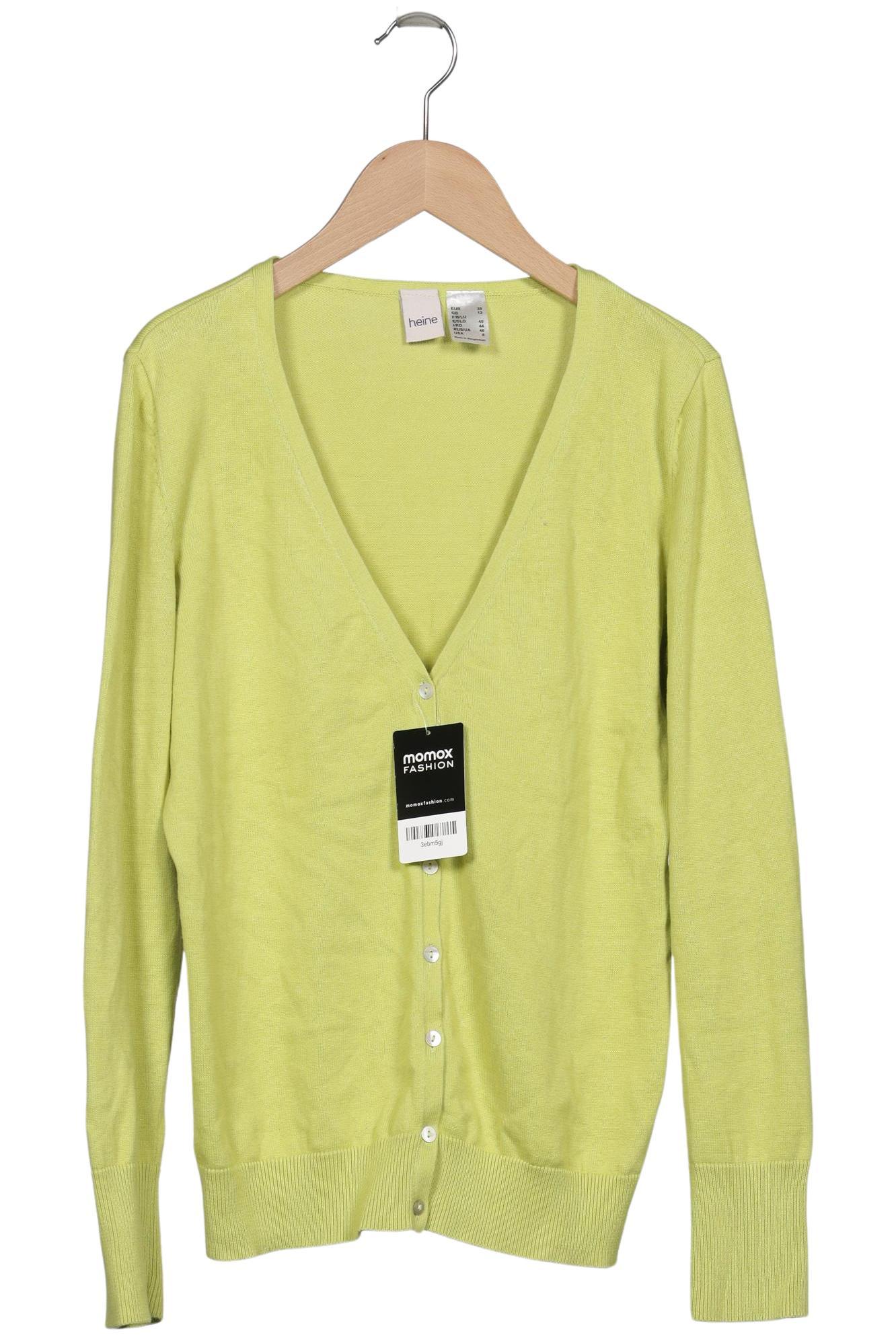 

Heine Damen Strickjacke, hellgrün, Gr. 38