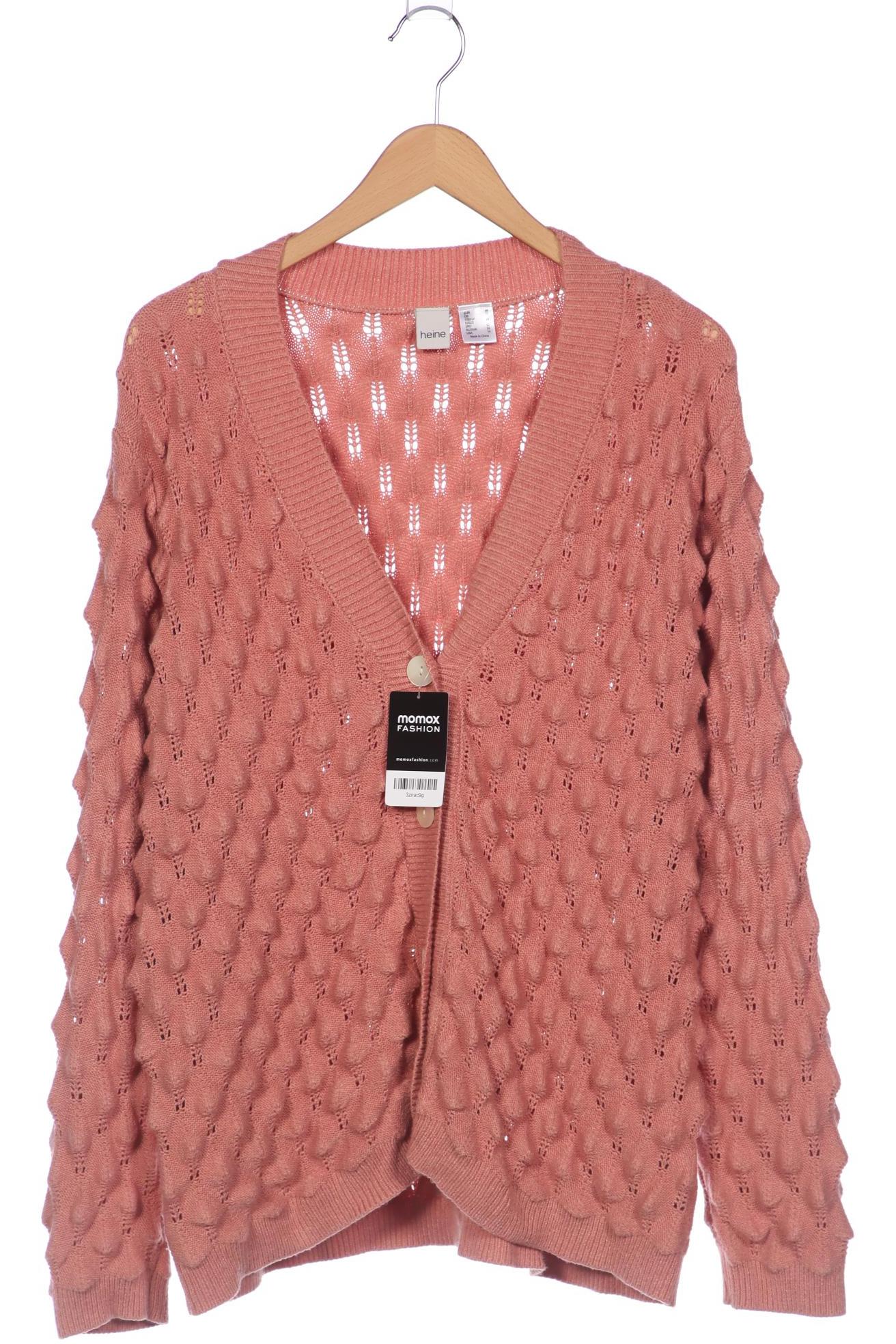 

Heine Damen Strickjacke, pink, Gr. 46
