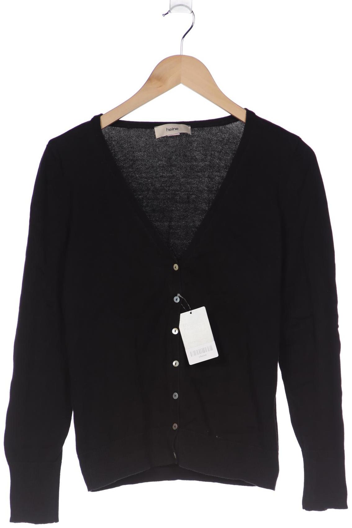 

Heine Damen Strickjacke, schwarz, Gr. 36