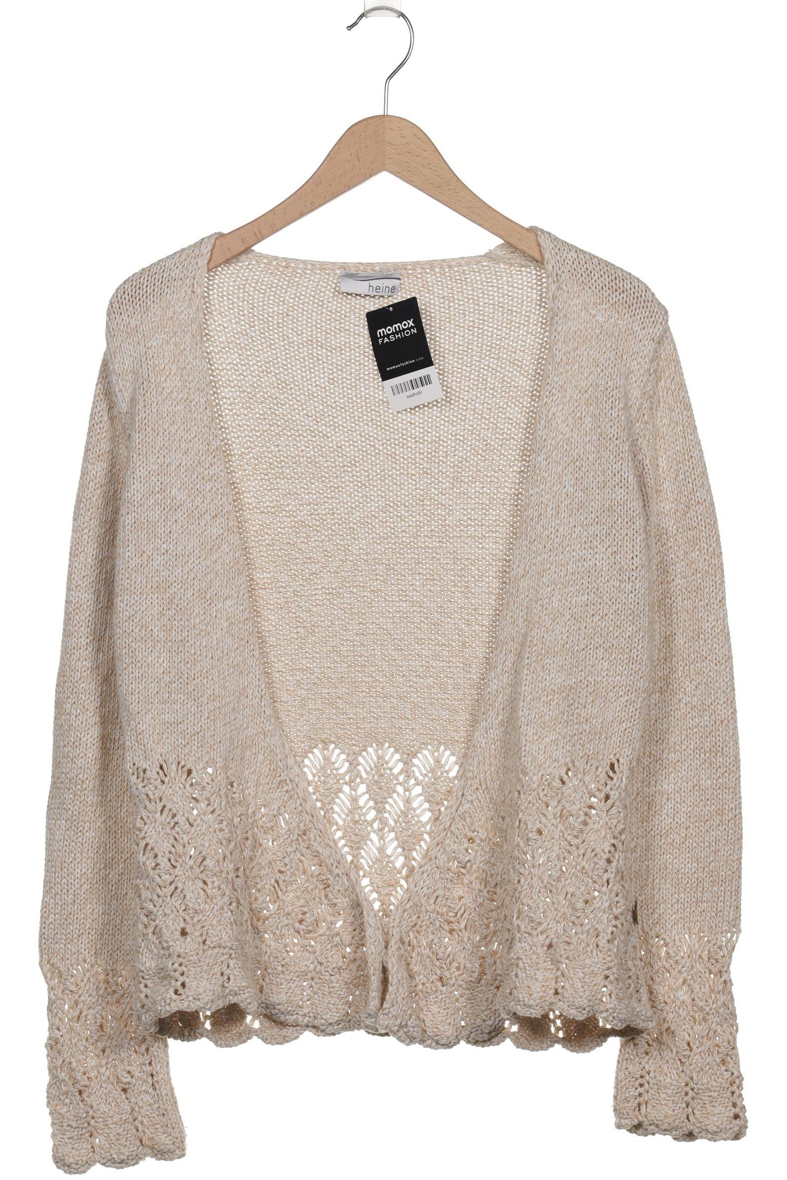 

Heine Damen Strickjacke, beige, Gr. 44