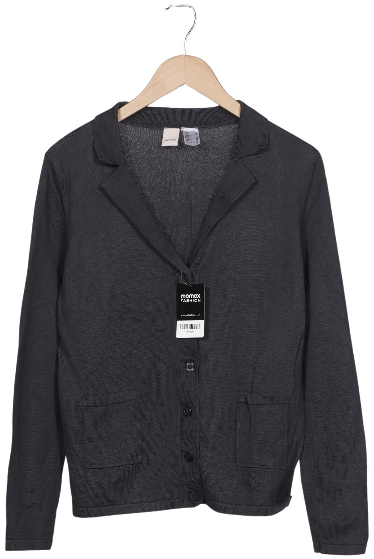 

Heine Damen Strickjacke, grau, Gr. 42