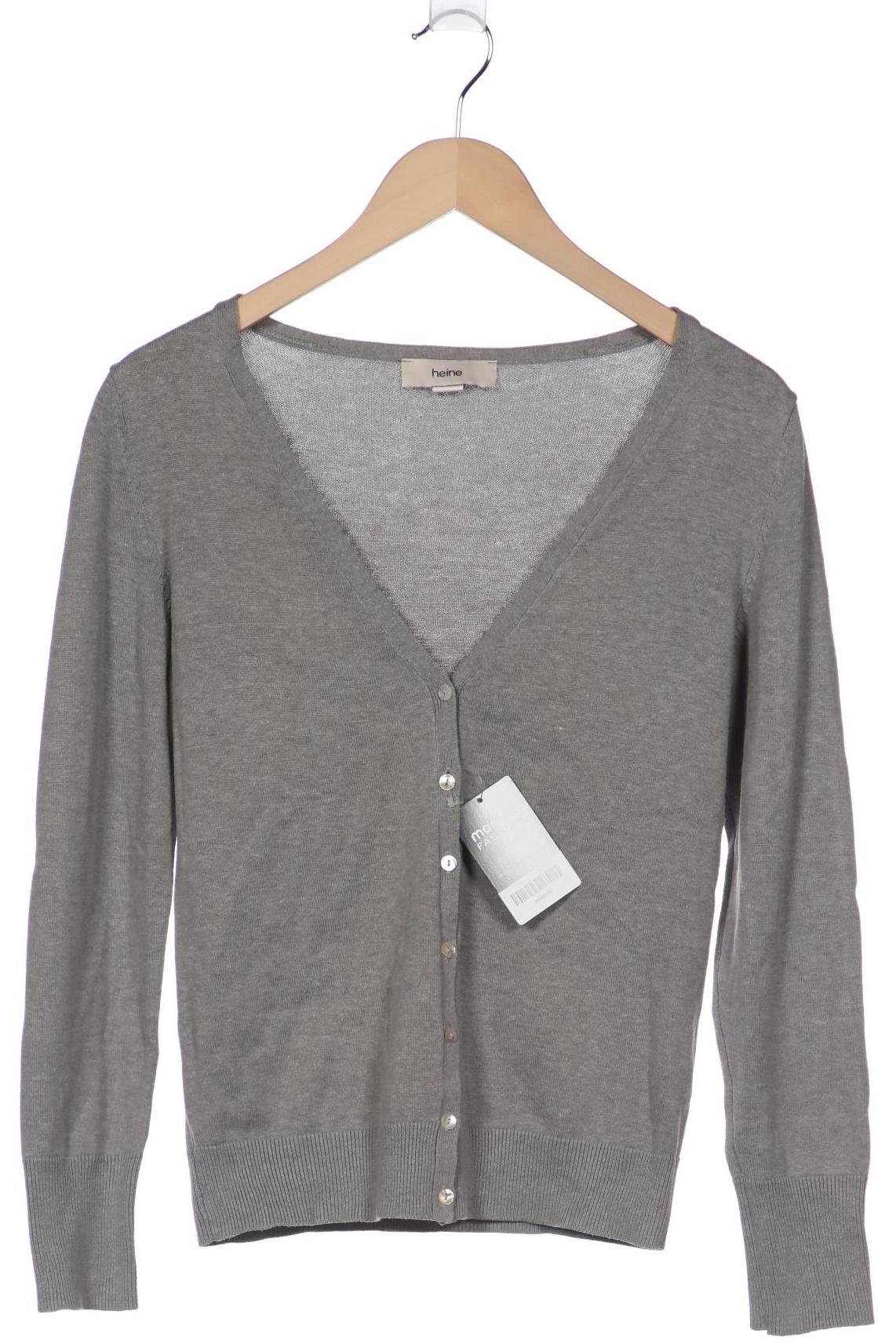 

Heine Damen Strickjacke, grau, Gr. 36